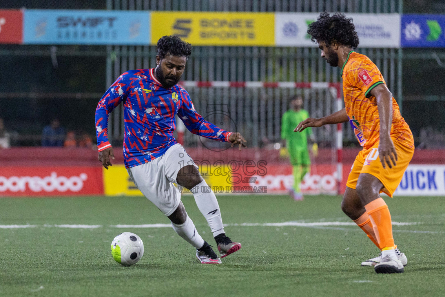 GA. Maamendhoo vs GA. Nilandhoo in Day 1 of Golden Futsal Challenge 2024 was held on Monday, 15th January 2024, in Hulhumale', Maldives Photos: Nausham Waheed  / images.mv