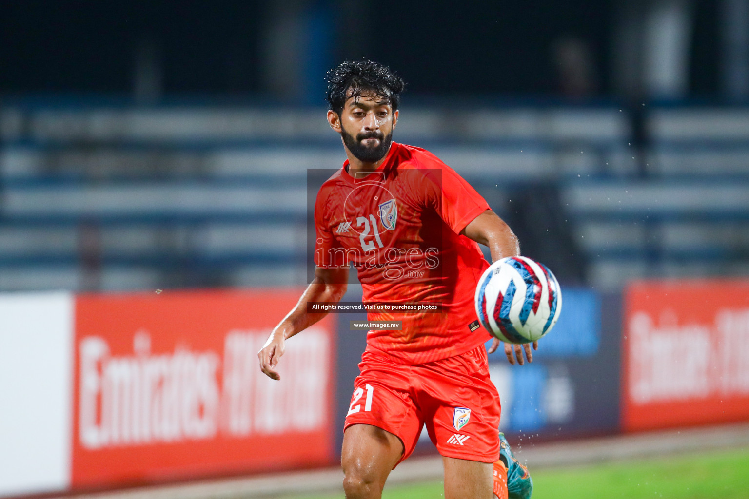 Nepal vs India in SAFF Championship 2023 held in Sree Kanteerava Stadium, Bengaluru, India, on Saturday, 24th June 2023. Photos: Hassan Simah / images.mv