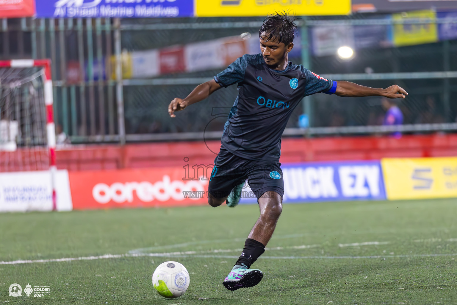 Sh Feydhoo vs R Alifushi on Day 31 of Golden Futsal Challenge 2024, held on Friday, 16th February 2024 in Hulhumale', Maldives 
Photos: Ismail Thoriq / images.mv