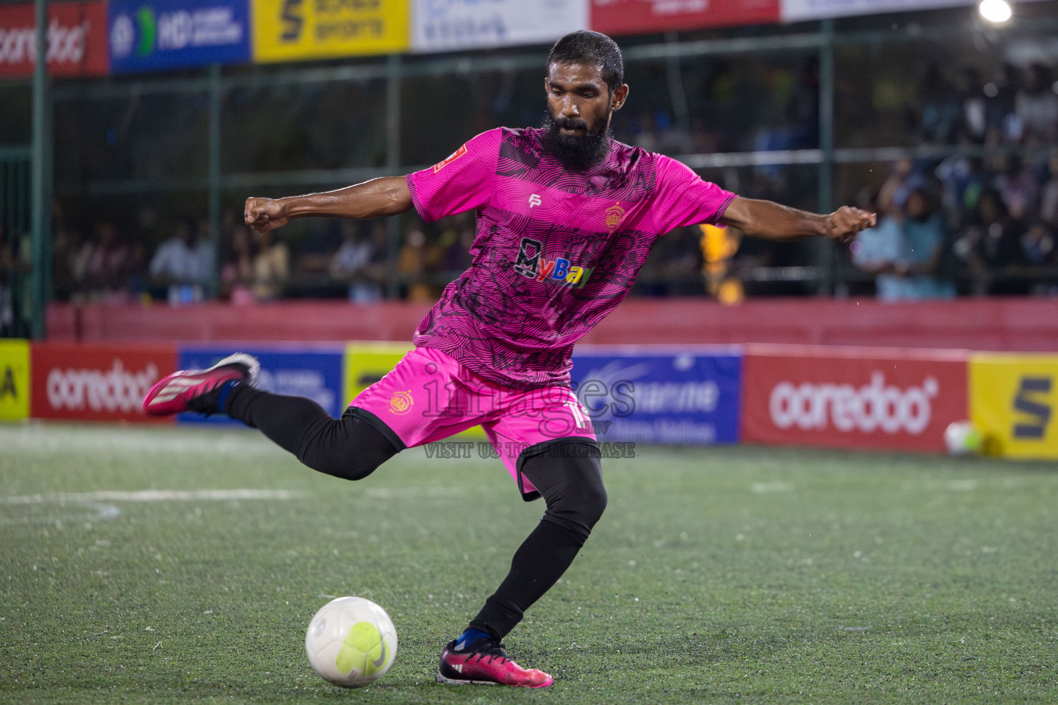 Maafannu vs Villimale on Day 32 of Golden Futsal Challenge 2024, held on Saturday, 17th February 2024 in Hulhumale', Maldives 
Photos: Mohamed Mahfooz Moosa / images.mv