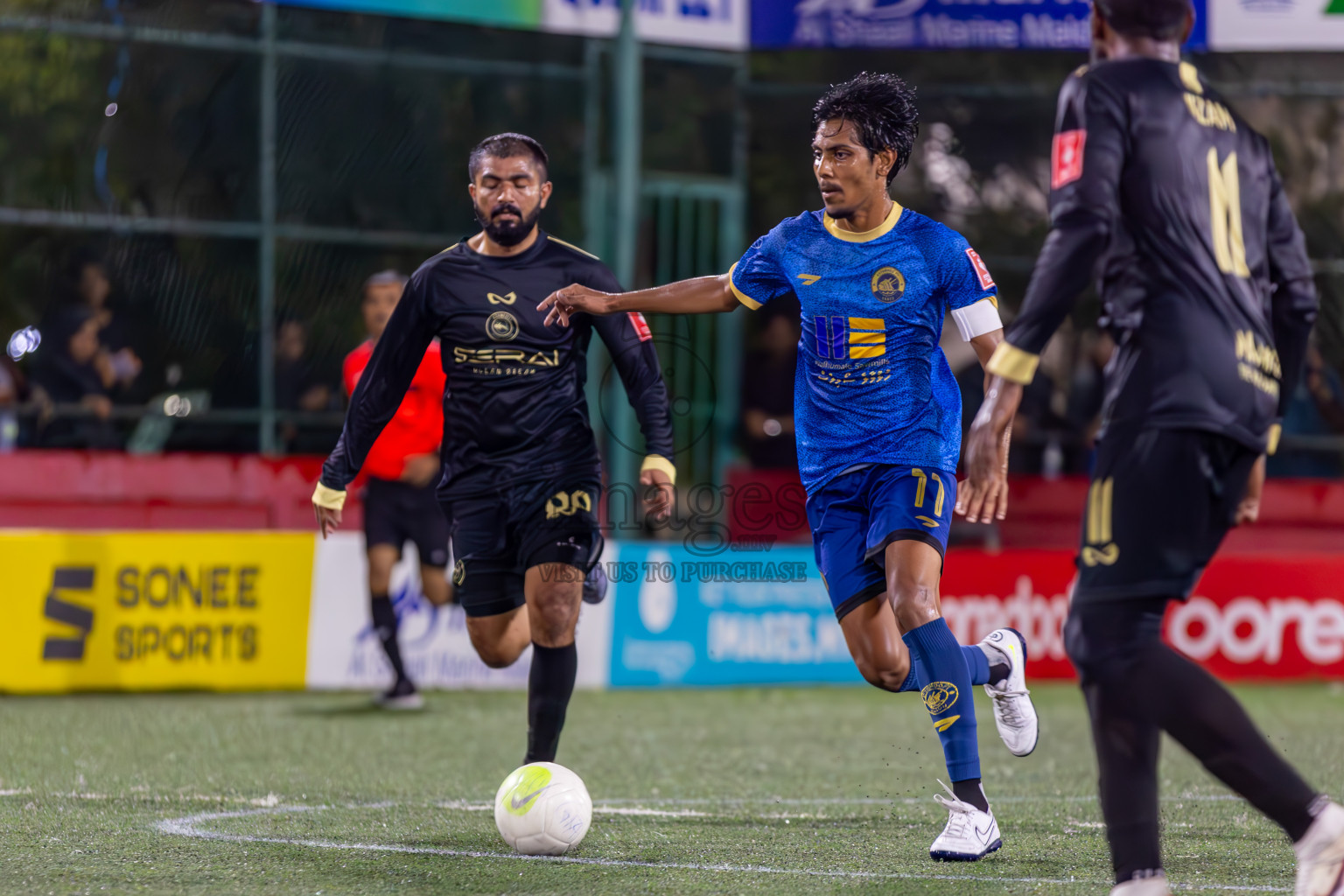 V Keyodhoo vs ADh Maamigili in Day 32 of Golden Futsal Challenge 2024, held on Saturday, 17th February 2024 in Hulhumale', Maldives 
Photos: Ismail Thoriq / images.mv