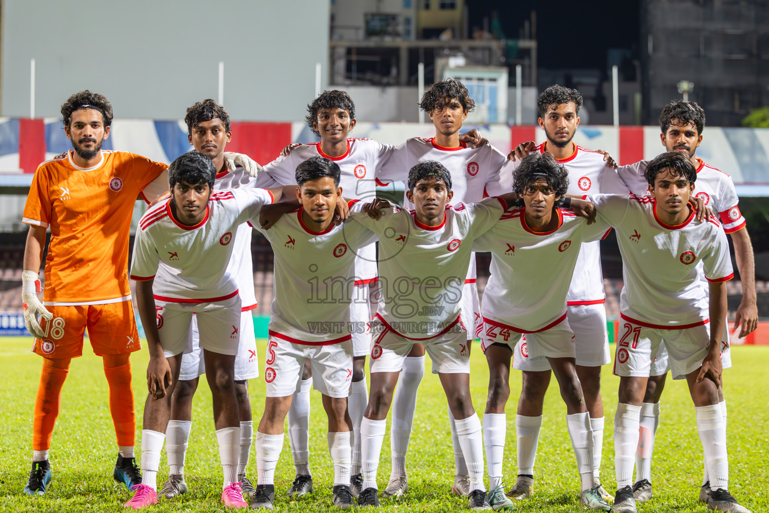 TC Sports Club vs Buru Sports Club in Under 19 Youth Championship 2024 was held at National Stadium in Male', Maldives on Wednesday, 12th June 2024. Photos: Mohamed Mahfooz Moosa / images.mv