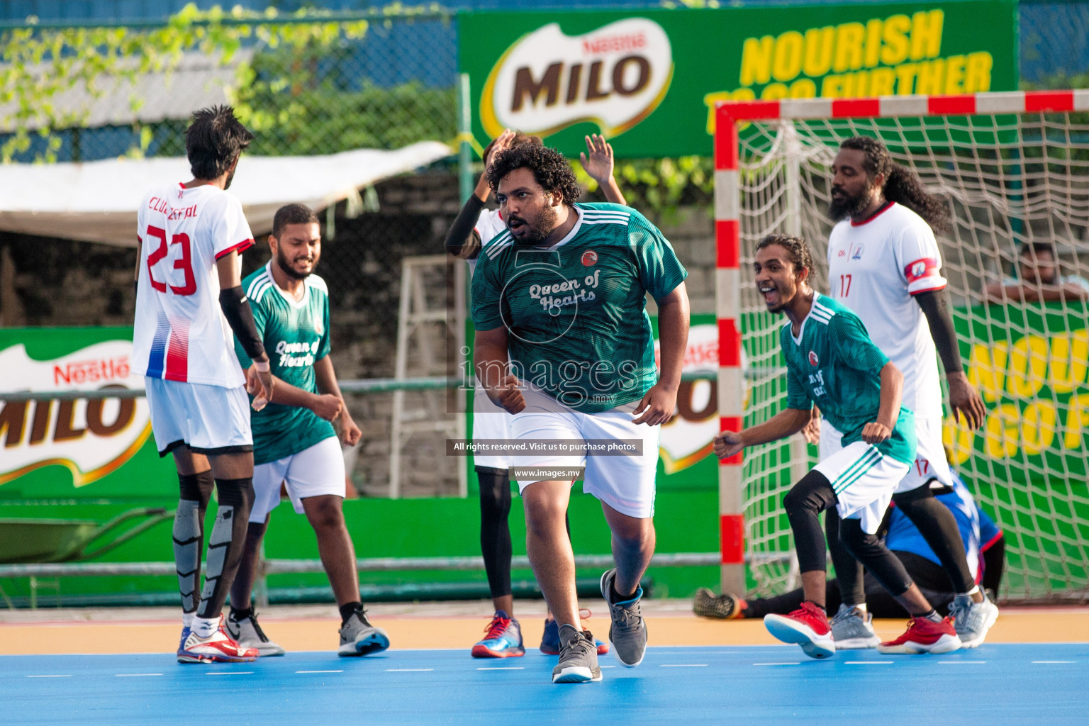 Milo 8th National Handball Tournament Day3, 17th December 2021, at Handball Ground, Male', Maldives. Photos by Shuu Abdul Sattar