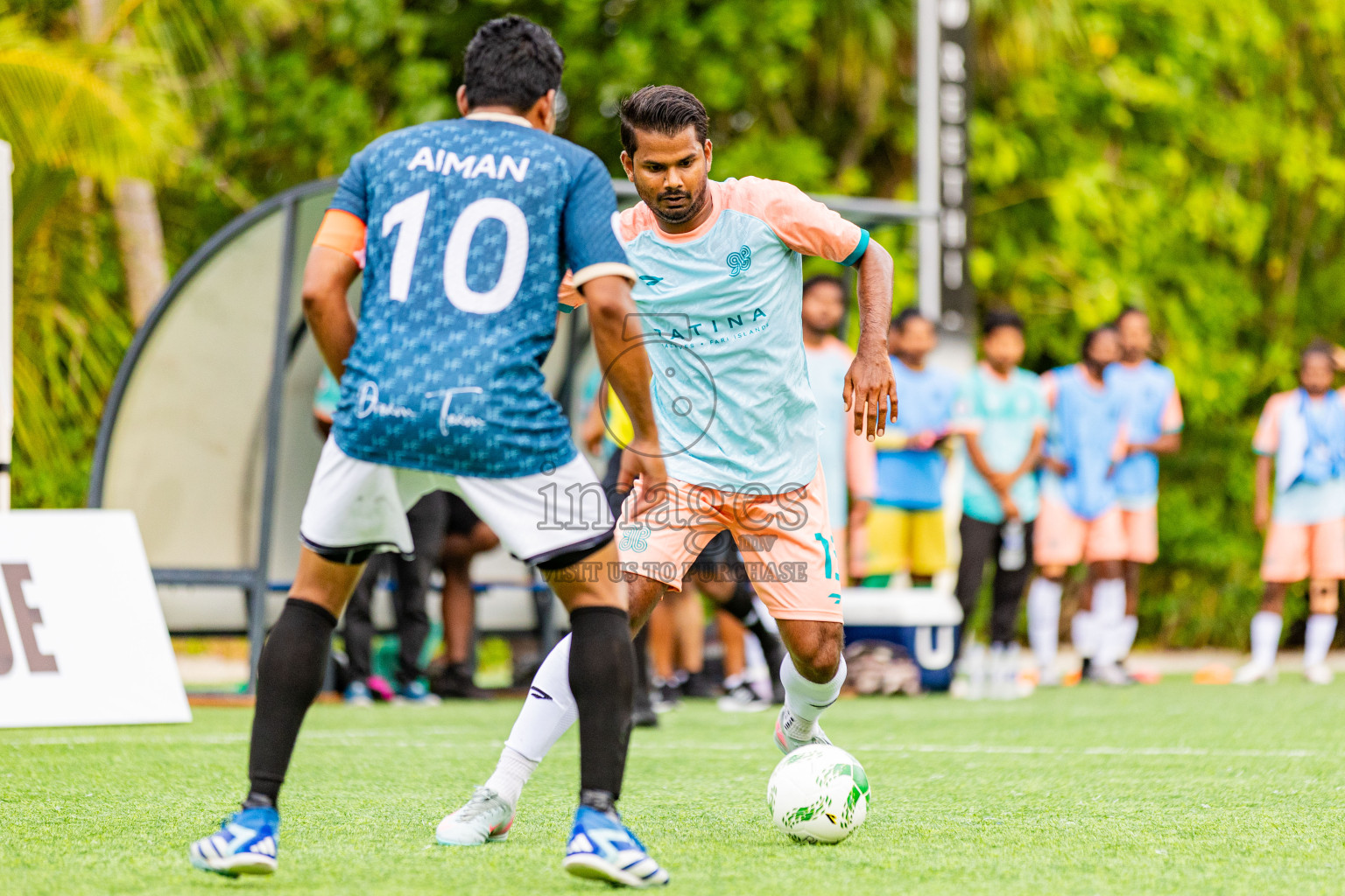 Huvafen Fushi vs Patina in Resort League 2025 (North Male Zone) day 8 was held on Wednesday, 10th September 2025 in One And Only Reethi Rah Maldives Resort, Photos: Areef Adam / images.mv