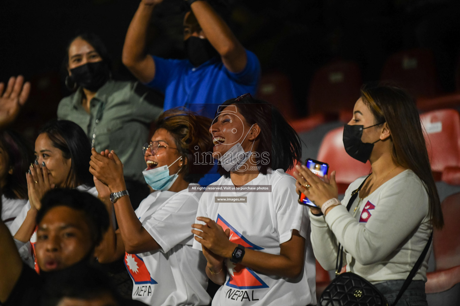 Nepal vs Sri Lanka in SAFF Championship 2021 held on 4th October 2021 in Galolhu National Stadium, Male', Maldives