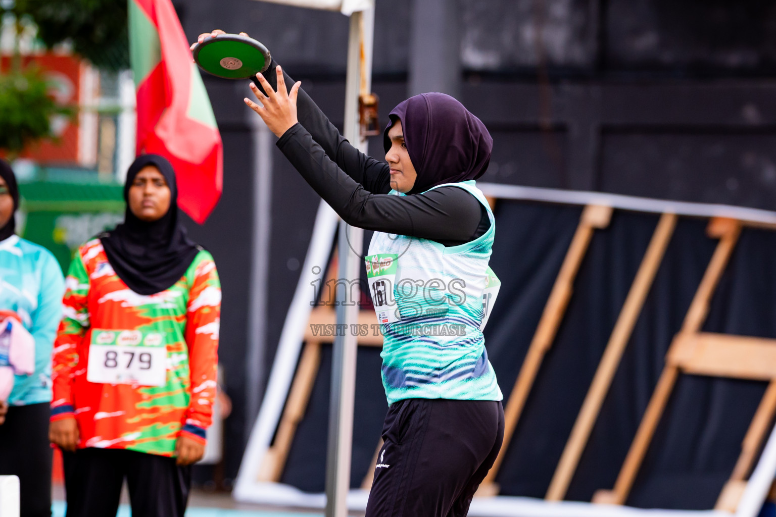 Day 6 of Inter-school Athletics Championship 2025 held in Ekuveni Synthetic Track, Male', Maldives on Sunday, 12th October 2025. Photos by: Nausham Waheed / Images.mv