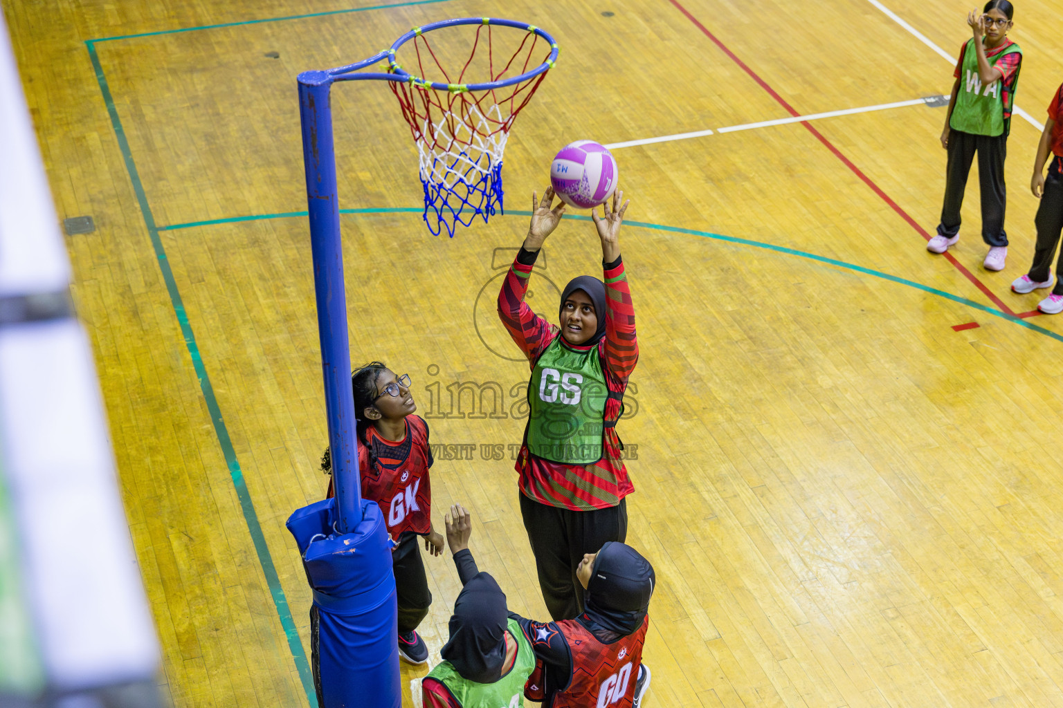 Day 15 of 26th Inter-School Netball Tournament 2025 was held in Social Center Indoor Hall on Thursday, 6th November 2025. Photos: Areef Adam / images.mv