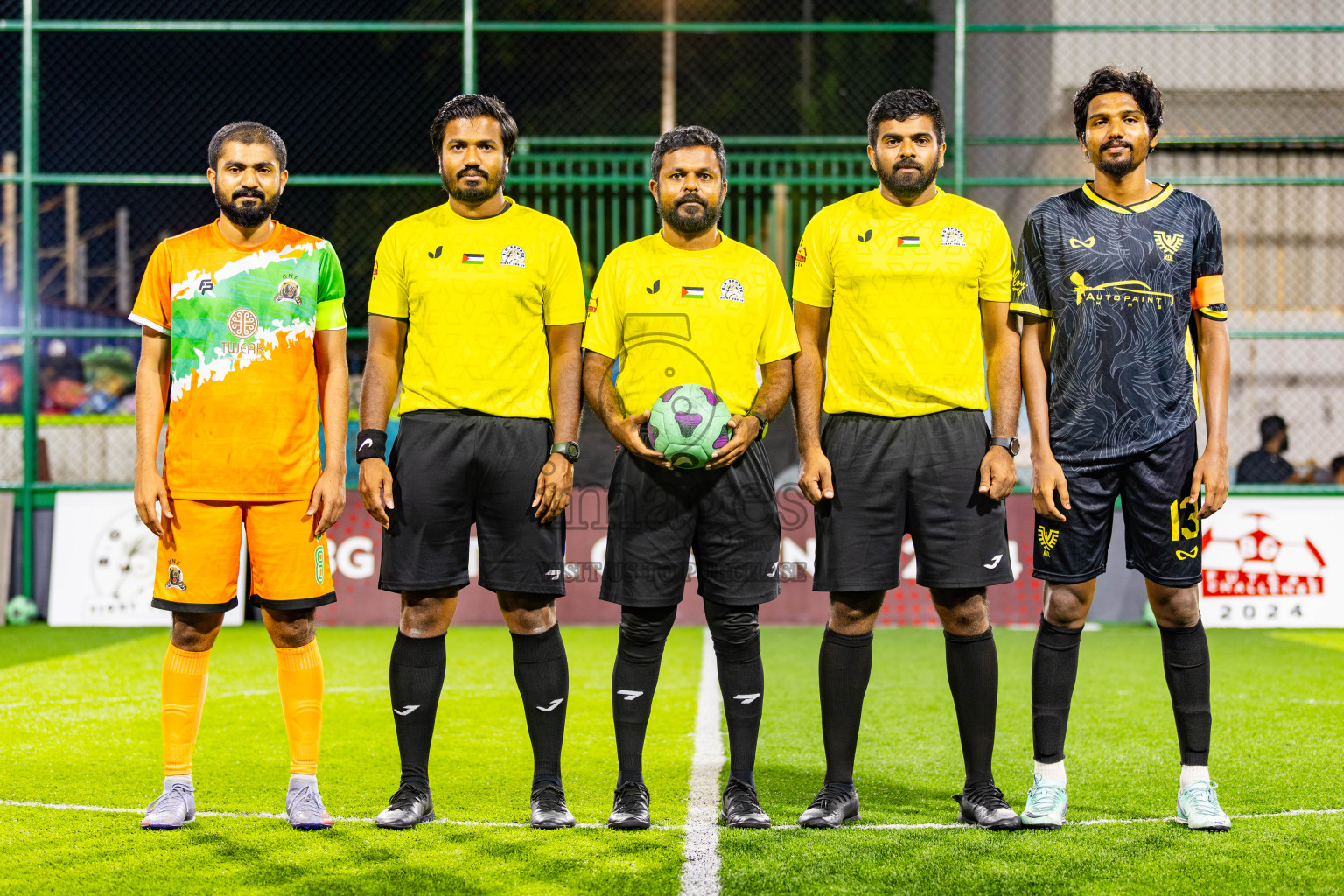 UNF vs RDL in Day 12 of BG Futsal Challenge 2024 was held on Saturday, 23rd March 2024, in Male', Maldives Photos: Nausham Waheed / images.mv