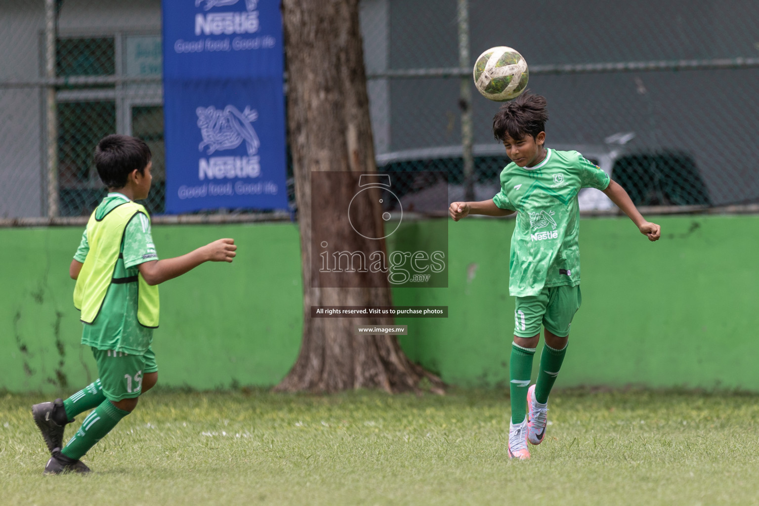 Day 1 of Nestle kids football fiesta, held in Henveyru Football Stadium, Male', Maldives on Wednesday, 11th October 2023 Photos: Shut Abdul Sattar/ Images.mv