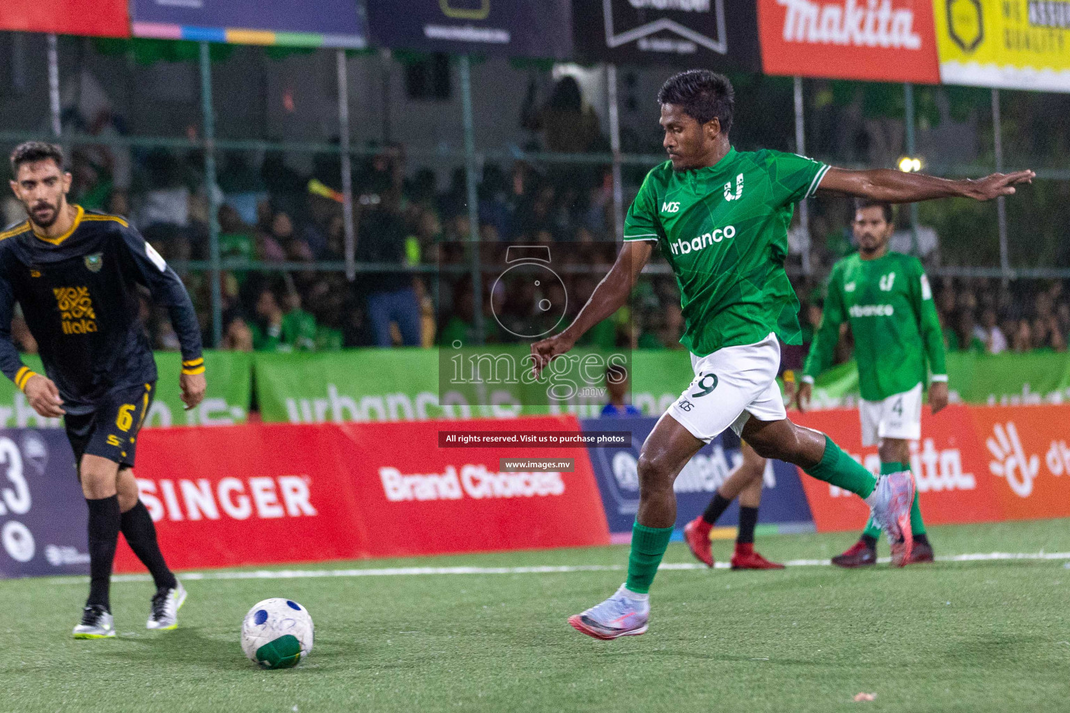 URBANCO vs WAMCO in Quarter Final of Club Maldives Cup 2023 held in Hulhumale, Maldives, on Saturday, 12th August 2023
Photos: Ismail Thoriq / images.mv