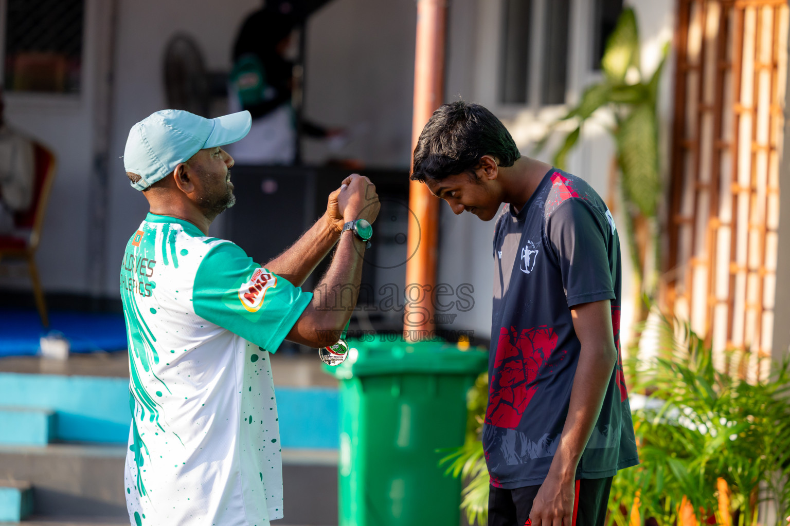 Day 3 of 12th Milo Association Championships was held in Ekuveni Track at Male', Maldives on Saturday, 26th April 2025. Photos: Nausham Waheed / images.mv