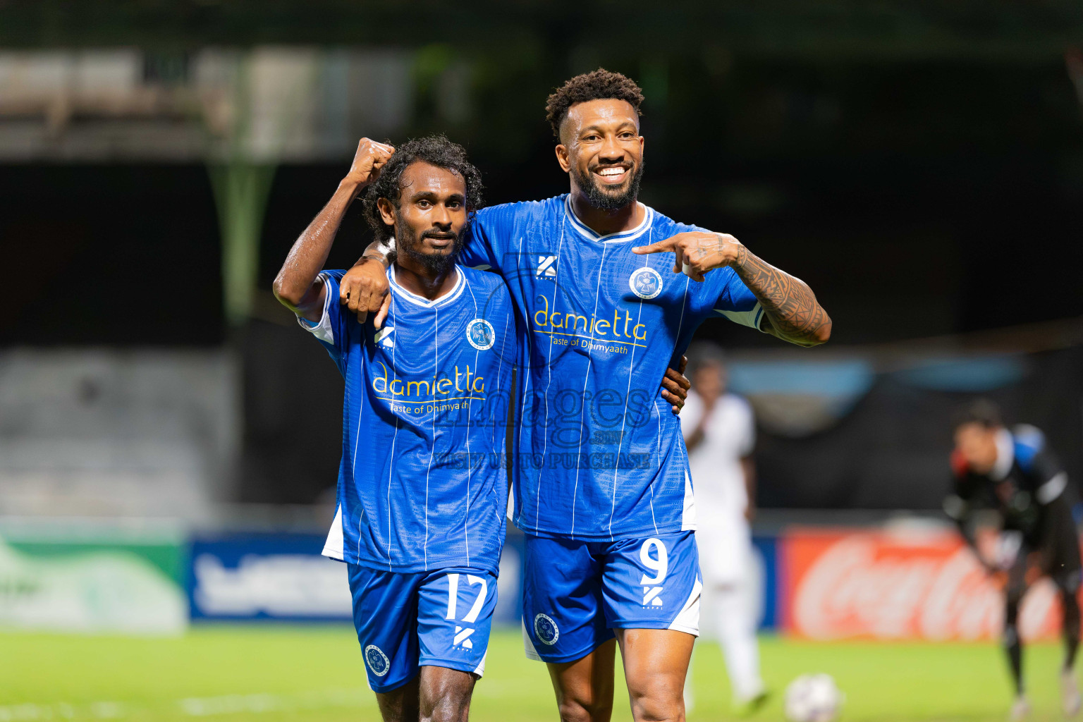 New Radiant Sports Club  vs Odi Sports Club in Cup Winners Cup 2026 was held in National Football Stadium, Male' Maldives on Thursday, 6th August 2026. Photos: Hussain Zain Ali / images.mv