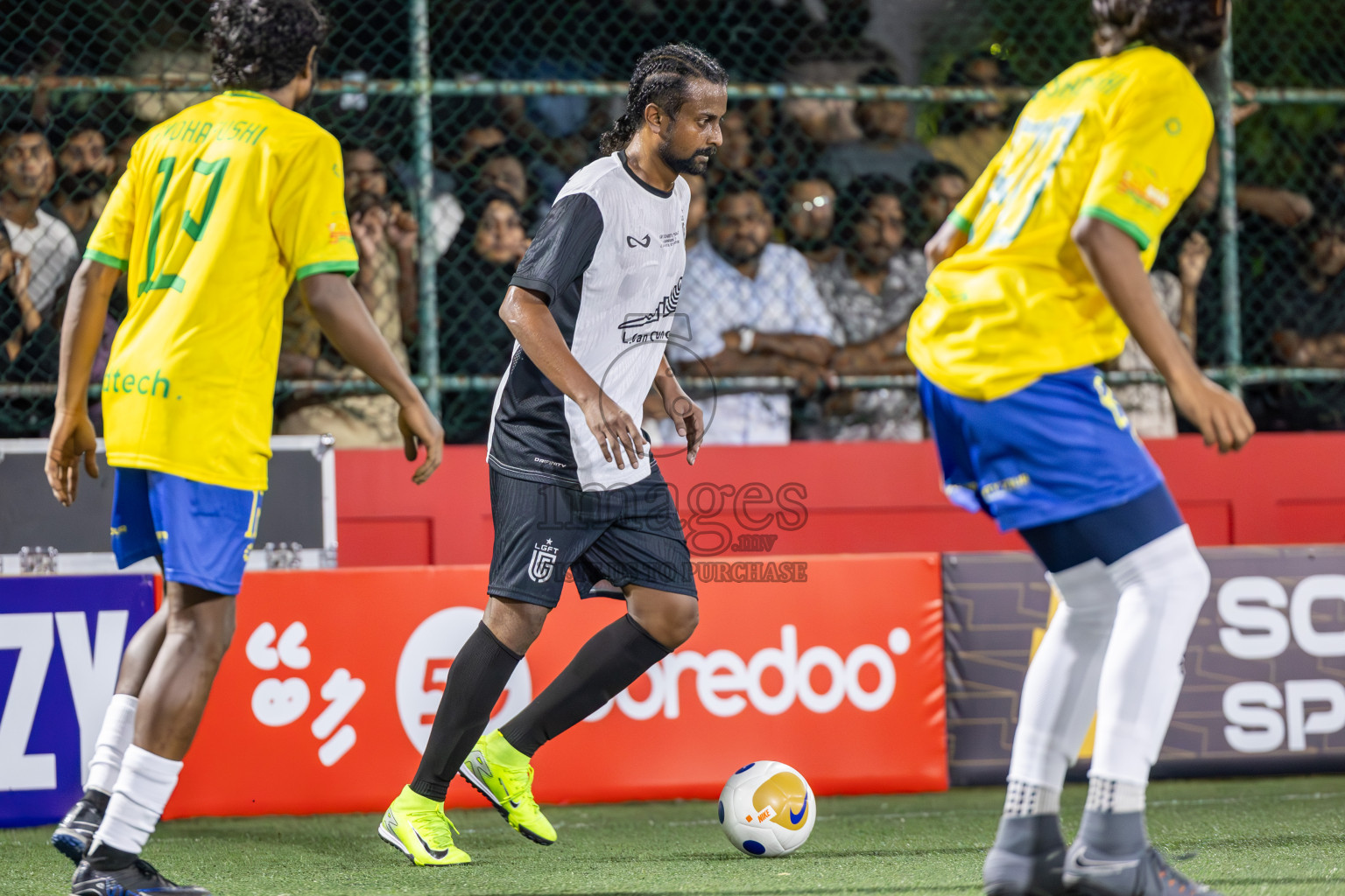 Opening of Golden Futsal Challenge 2025 with Charity Shield Match between L.Gan vs B.Eydhafushi was held on Saturday, 4th January 2025, in Hulhumale', Maldives Photos: Ismail Thoriq / images.mv