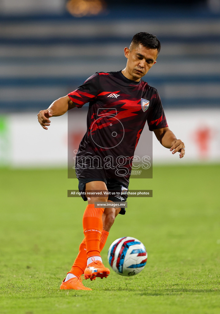 Nepal vs India in SAFF Championship 2023 held in Sree Kanteerava Stadium, Bengaluru, India, on Saturday, 24th June 2023. Photos: Hassan Simah / images.mv