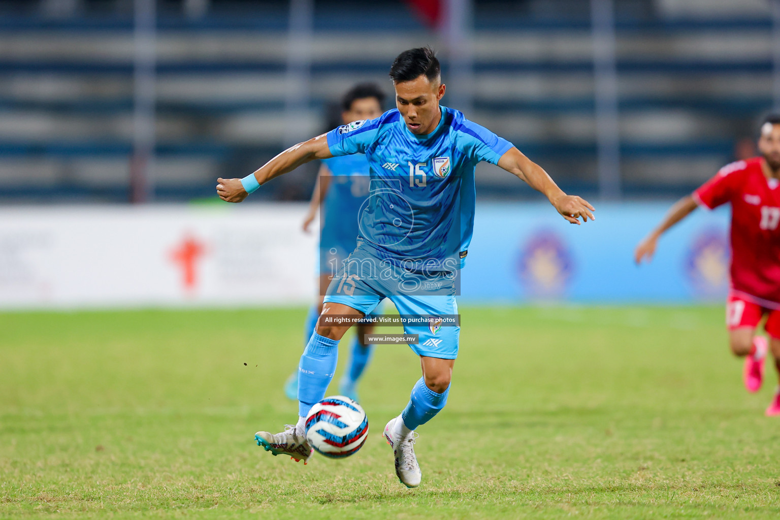 Lebanon vs India in the Semi-final of SAFF Championship 2023 held in Sree Kanteerava Stadium, Bengaluru, India, on Saturday, 1st July 2023. Photos: Nausham Waheed, Hassan Simah / images.mv