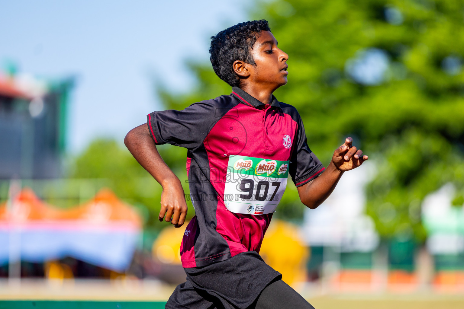 Day 1 of Inter-school Athletics Championship 2025 held in Ekuveni Synthetic Track, Male', Maldives on Monday, 06th October 2025. Photos by: Nausham Waheed / Images.mv