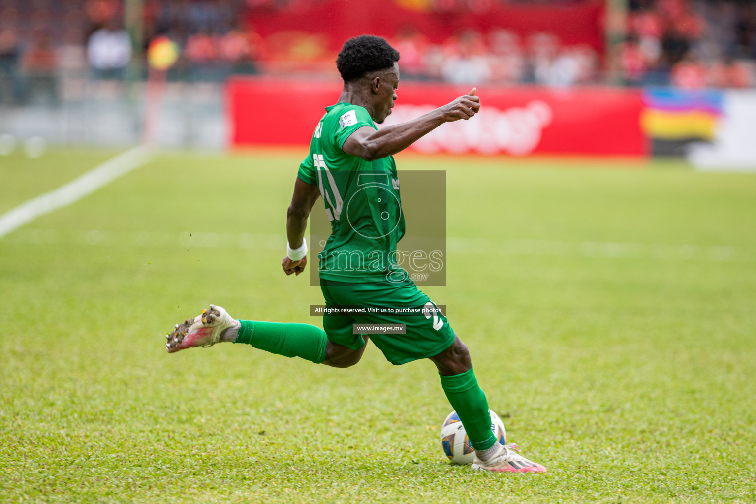 Maziya Sports & Recreation Club vs Bashundhara Kings in the group stage of AFC Cup 2023 held in the National Stadium, Male, Maldives, on Tuesday 19th September 2023. Photos: Mohamed Mahfooz Moosa