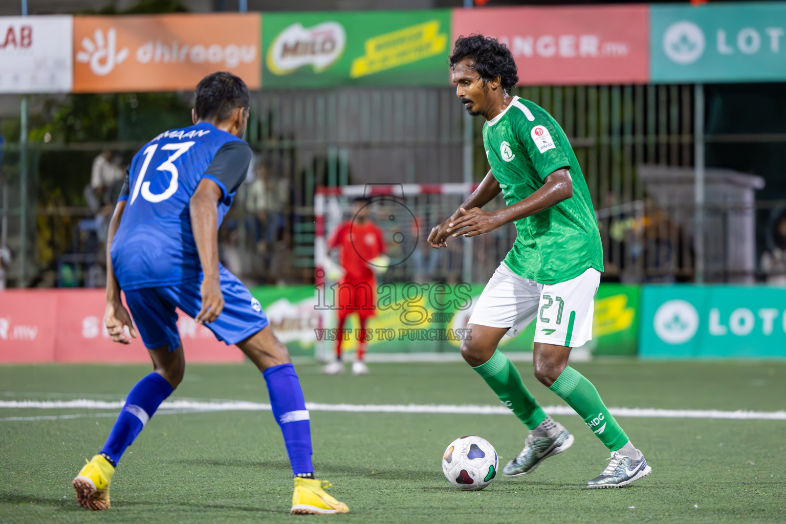 Club HDC vs Club Aasandha in Club Maldives Cup 2024 held in Rehendi Futsal Ground, Hulhumale', Maldives on Tuesday, 1st October 2024. Photos: Ismail Thoriq / images.mv