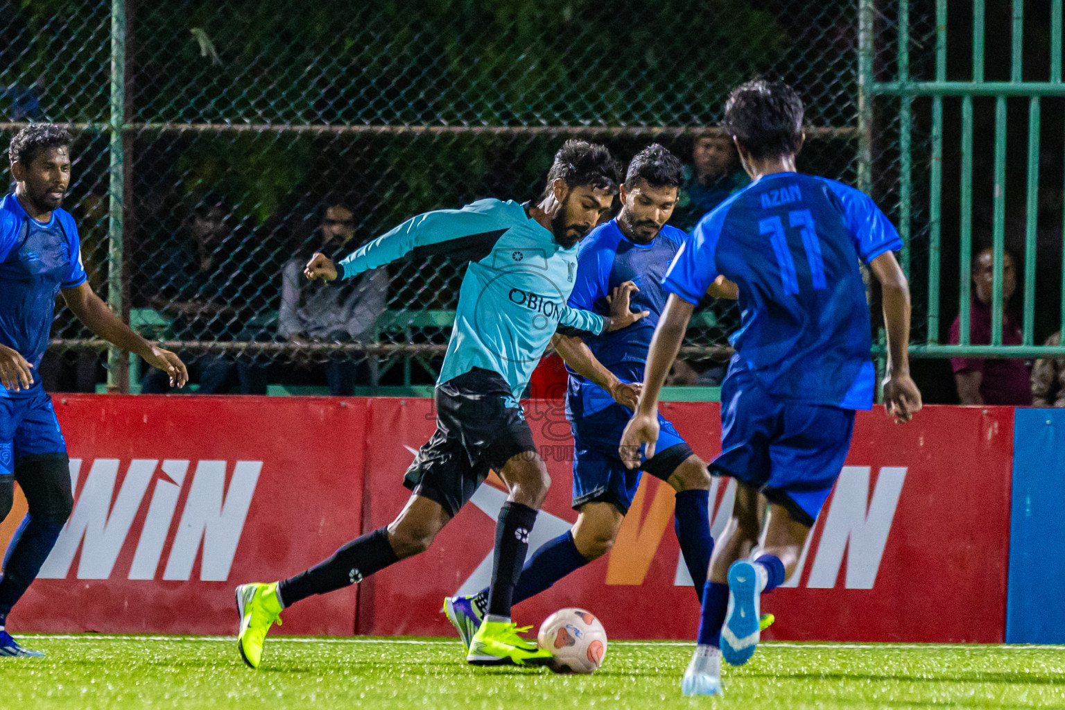 Youth RC vs Finance RC in Club Maldives Cup Classic 2025 was held in Rehendi Futsal Ground, Hulhumale', Maldives on Saturday, 20th September 2025. Photos: Areef / images.mv