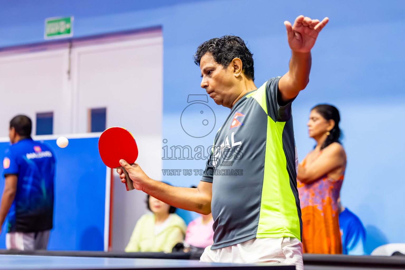 Day 1 of 1st Thoddoo Masters Table Tennis Tournament was held on Thursday, 21st August 2025 in AA Thoddoo, Maldives. Photos: Nausham Waheed / images.mv