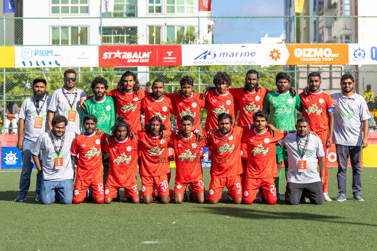 Th. Buruni vs Th. Gaadhiffushi in Day 6 of Golden Futsal Challenge 2024 was held on Saturday, 20th January 2024, in Hulhumale', Maldives 
Photos: Hassan Simah / images.mv