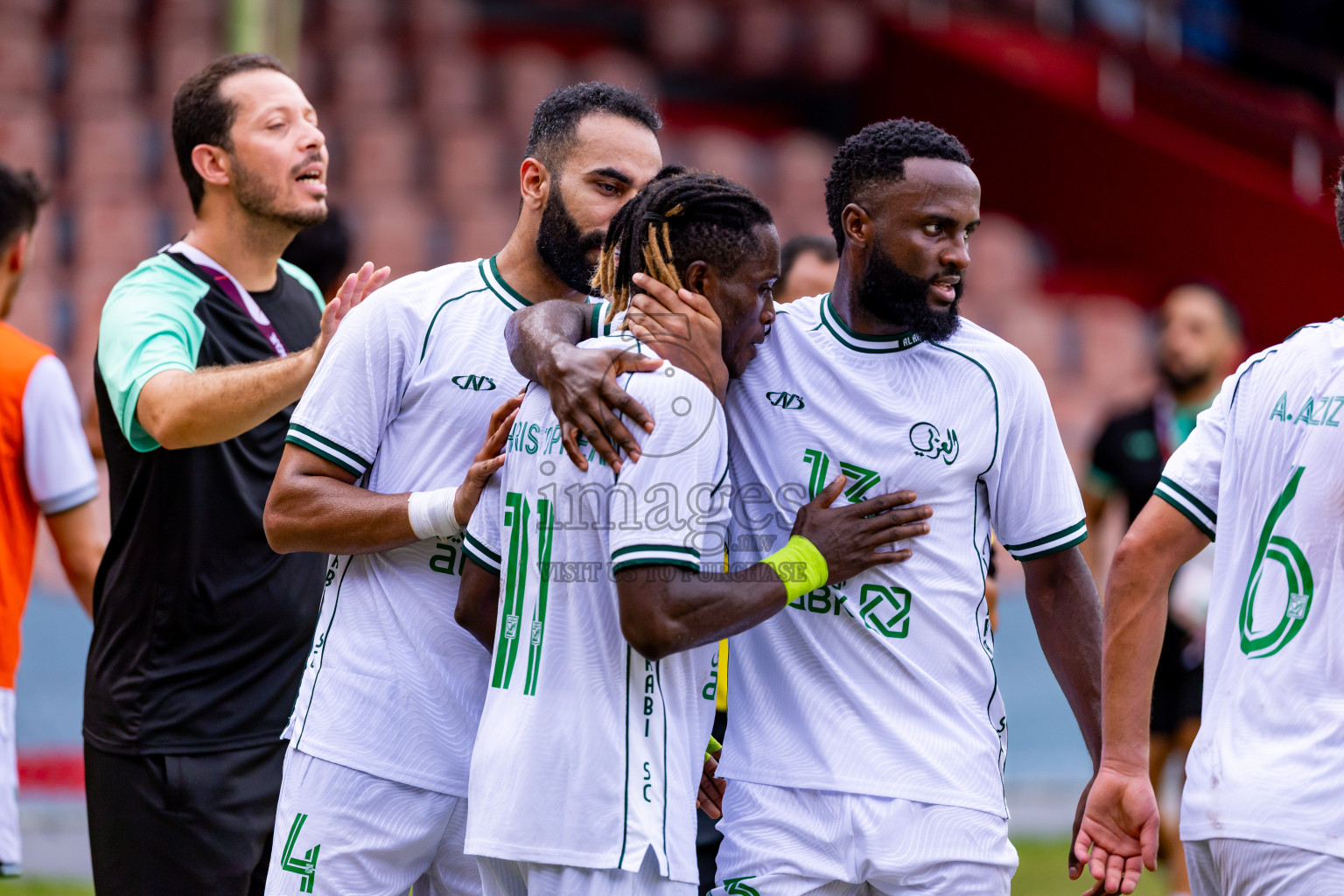 Maziya SC vs Al Arabi SC in AFC Challenge League 2025/26 Preliminary Stage was held at National Stadium in Male', Maldives on Tuesday, 12th August 2025. Photos: Nausham Waheed / images.mv
