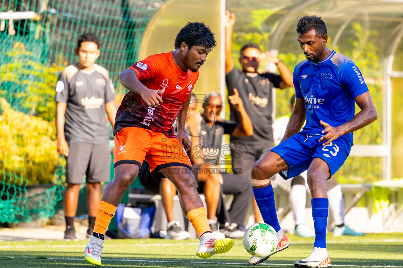 Dhaalu Zone vs Ari Zone in the Leg 2 of Resort Super League 2025 was held on Saturday, 5th July 2025 in Conrad Maldives Rangali Island, Alif Dhaalu Atoll, Maldives. Photos: Nausham Waheed / images.mv