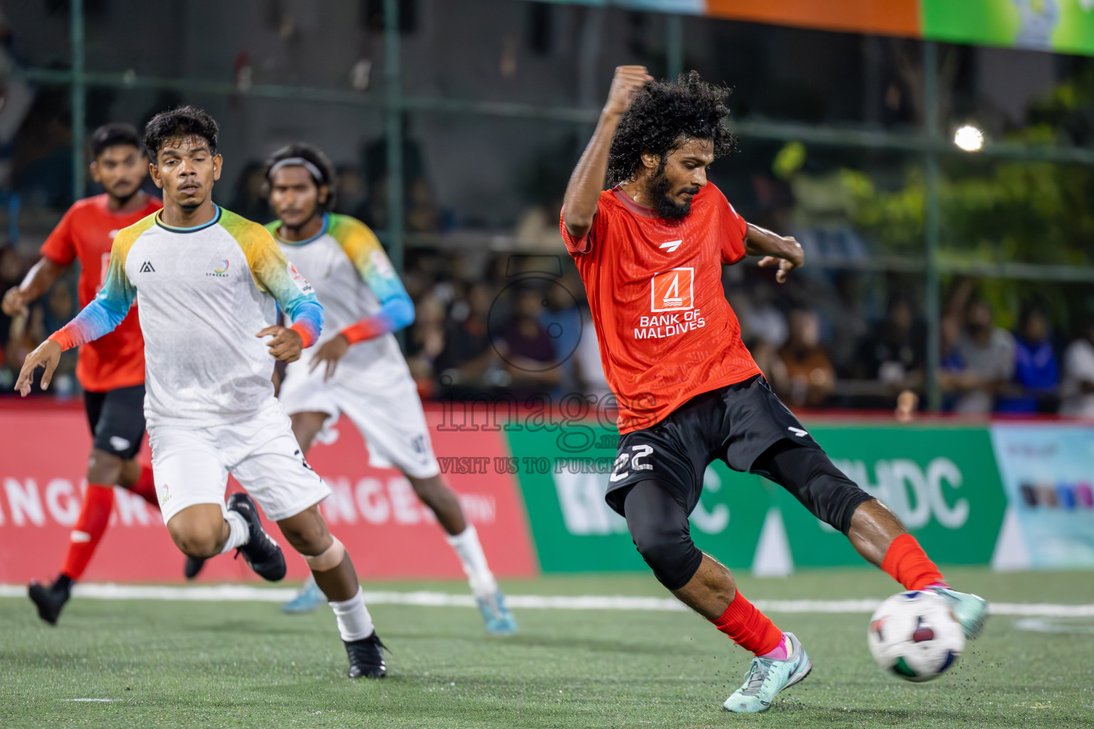 United BML vs ADK Synergy in Club Maldives Cup 2024 held in Rehendi Futsal Ground, Hulhumale', Maldives on Thursday, 3rd October 2024.
Photos: Ismail Thoriq / images.mv