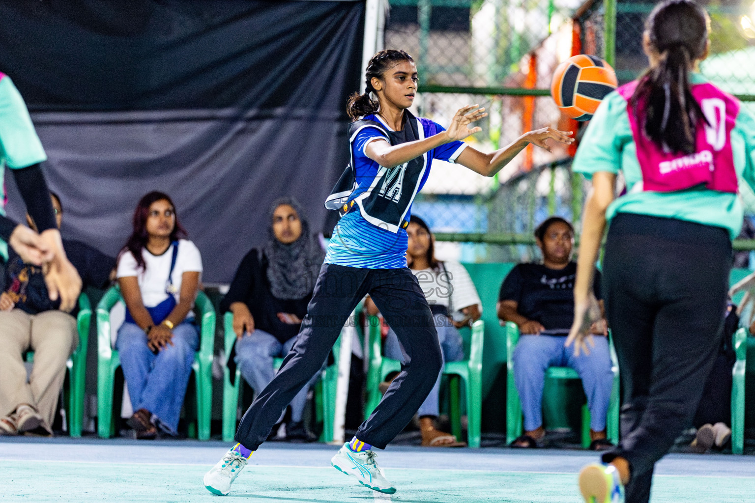 Day 5 of 23rd Netball Association Championship was held in Ekuveni Netball Court at Male', Maldives on Thursday, 2nd May 2024. Photos: Nausham Waheed / images.mv