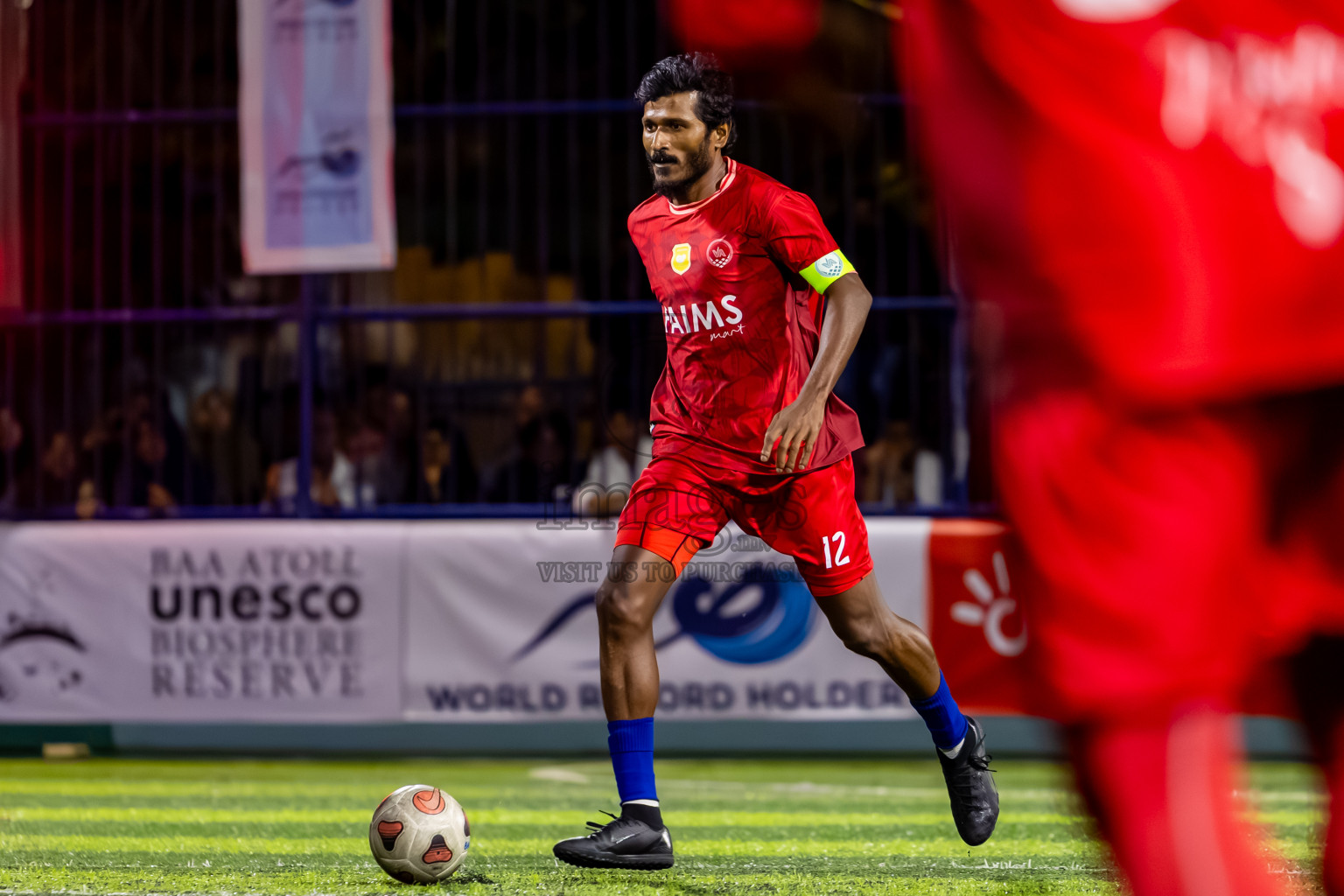 Dhonfan vs Eydhafushi in Day 4 of Better in Baa Futsal Fiesta 2025 Men's division held in B. Eydhafushi, Maldives on Saturday, 8th November 2025. Photos: Nausham Waheed / images.mv