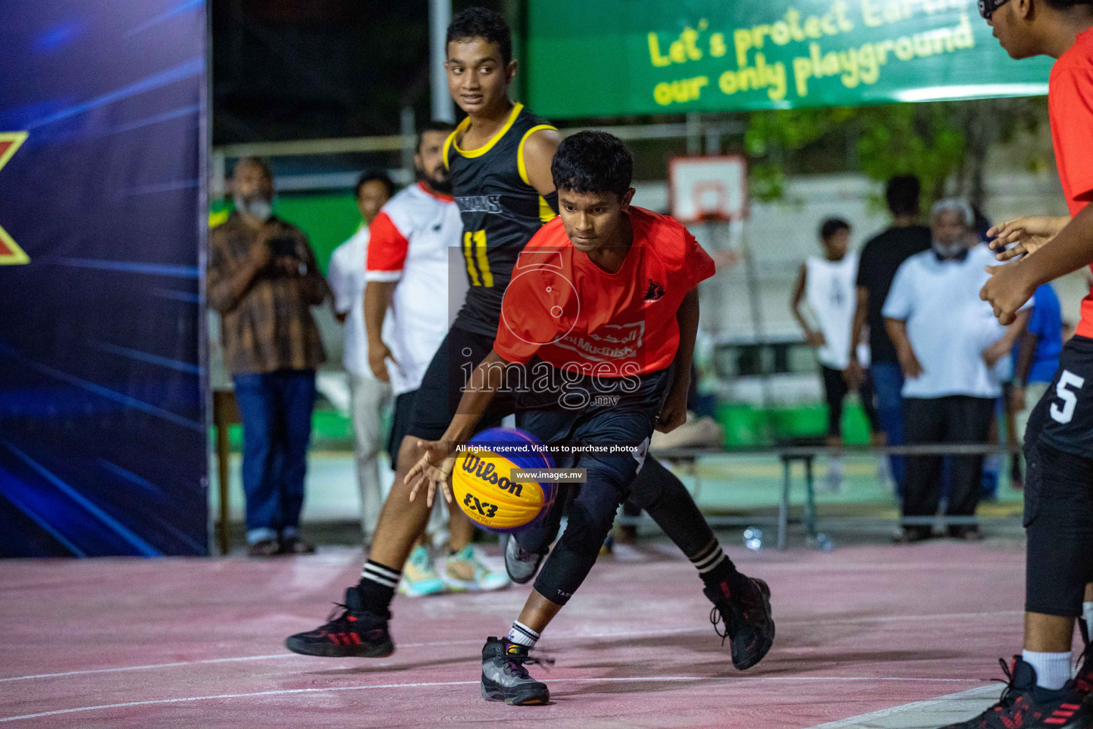 Day3 of Slamdunk by Sosal on 14th April 2023 held in Male'. Photos: Nausham waheed /images.mv