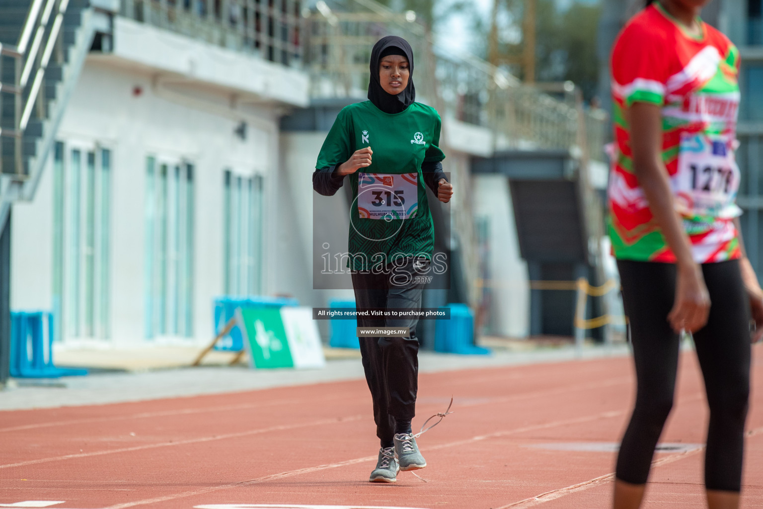 Day two of Inter School Athletics Championship 2023 was held at Hulhumale' Running Track at Hulhumale', Maldives on Sunday, 15th May 2023. Photos: Nausham Waheed / images.mv