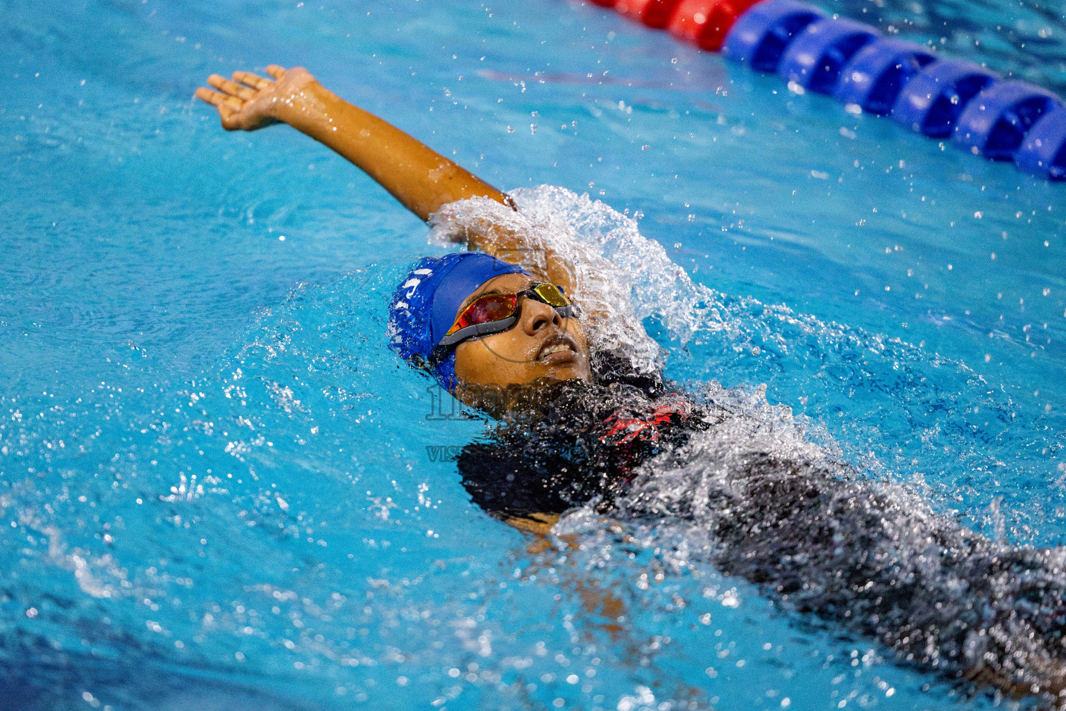 Day 4 of National Swimming Championship 2024 held in Hulhumale', Maldives on Monday, 16th December 2024. Photos: Hassan Simah / images.mv