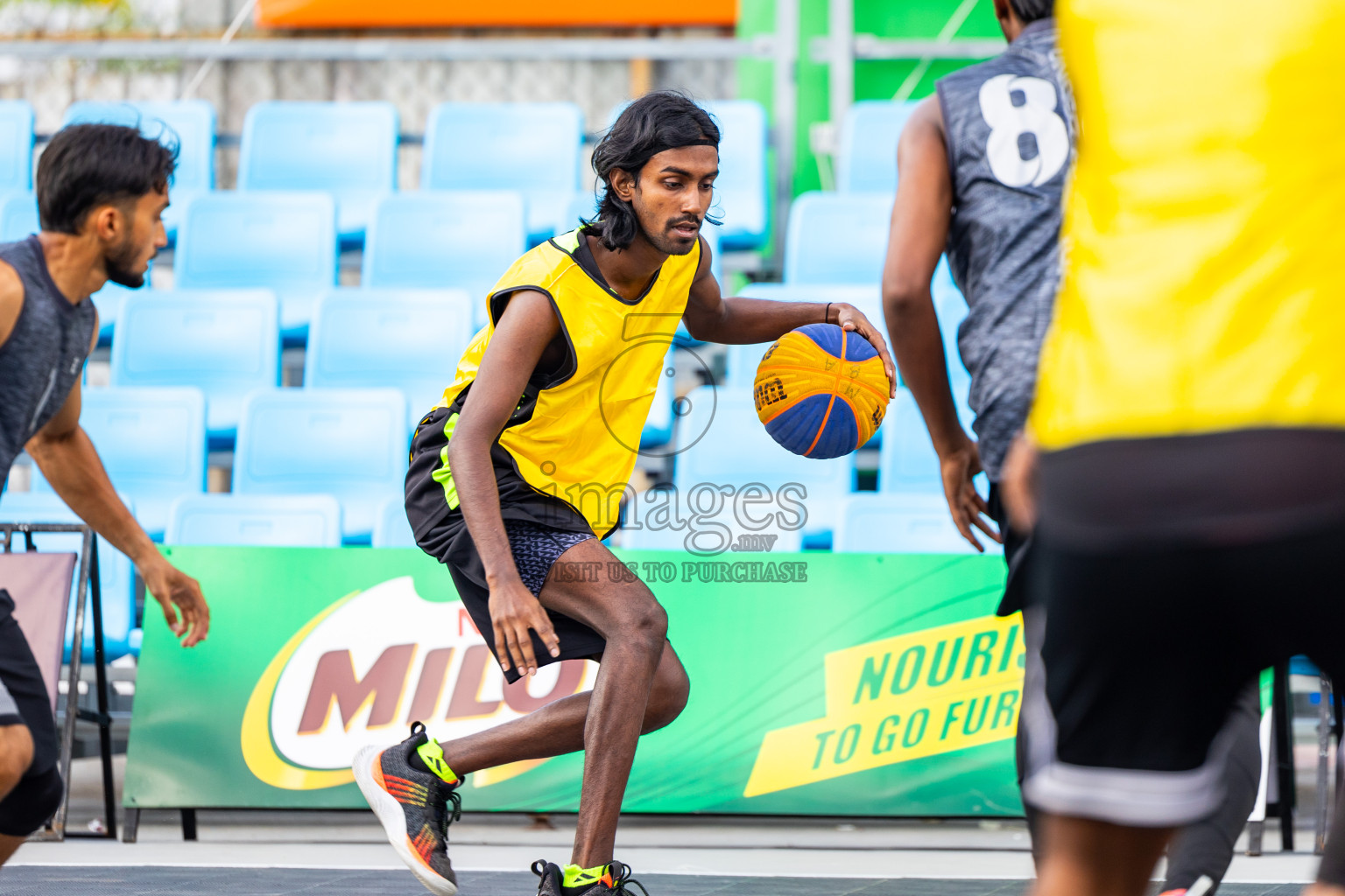 Day 5 of MILO Ramadan 3x3 Challenge 2024 was held in Ekuveni Outdoor Basketball Court at Male', Maldives on Saturday, 16th March 2024.
Photos: Mohamed Mahfooz Moosa / images.mv