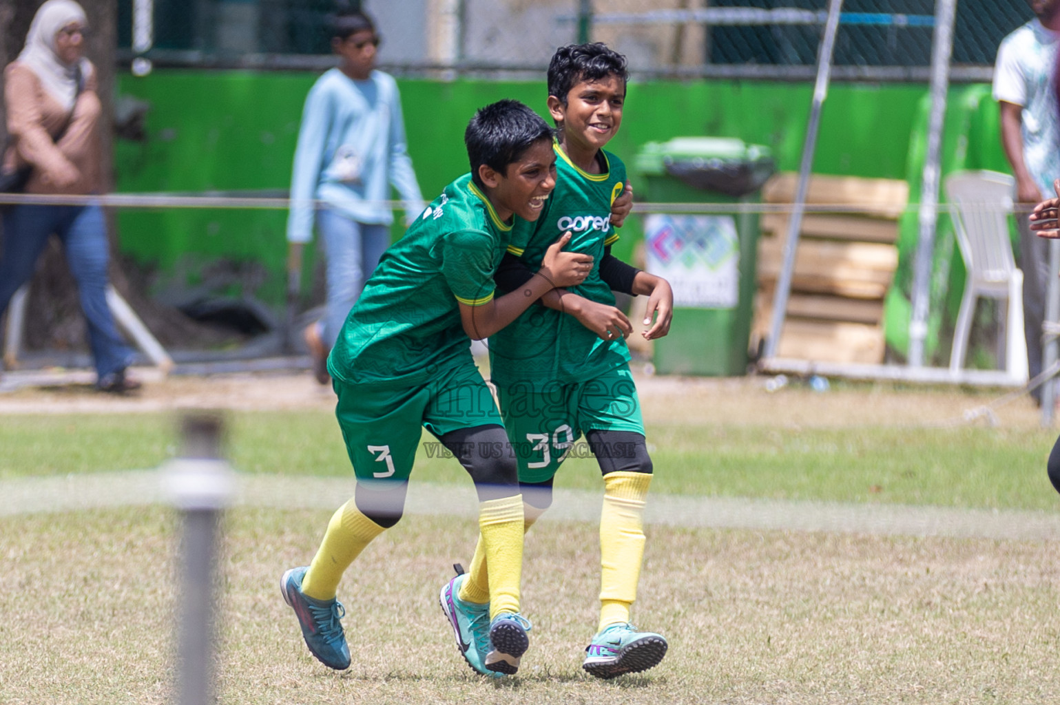 Day 3 of MILO Academy Championship 2024 - U12 was held at Henveiru Grounds in Male', Maldives on Thursday, 7th July 2024. Photos: Shuu Abdul Sattar / images.mv