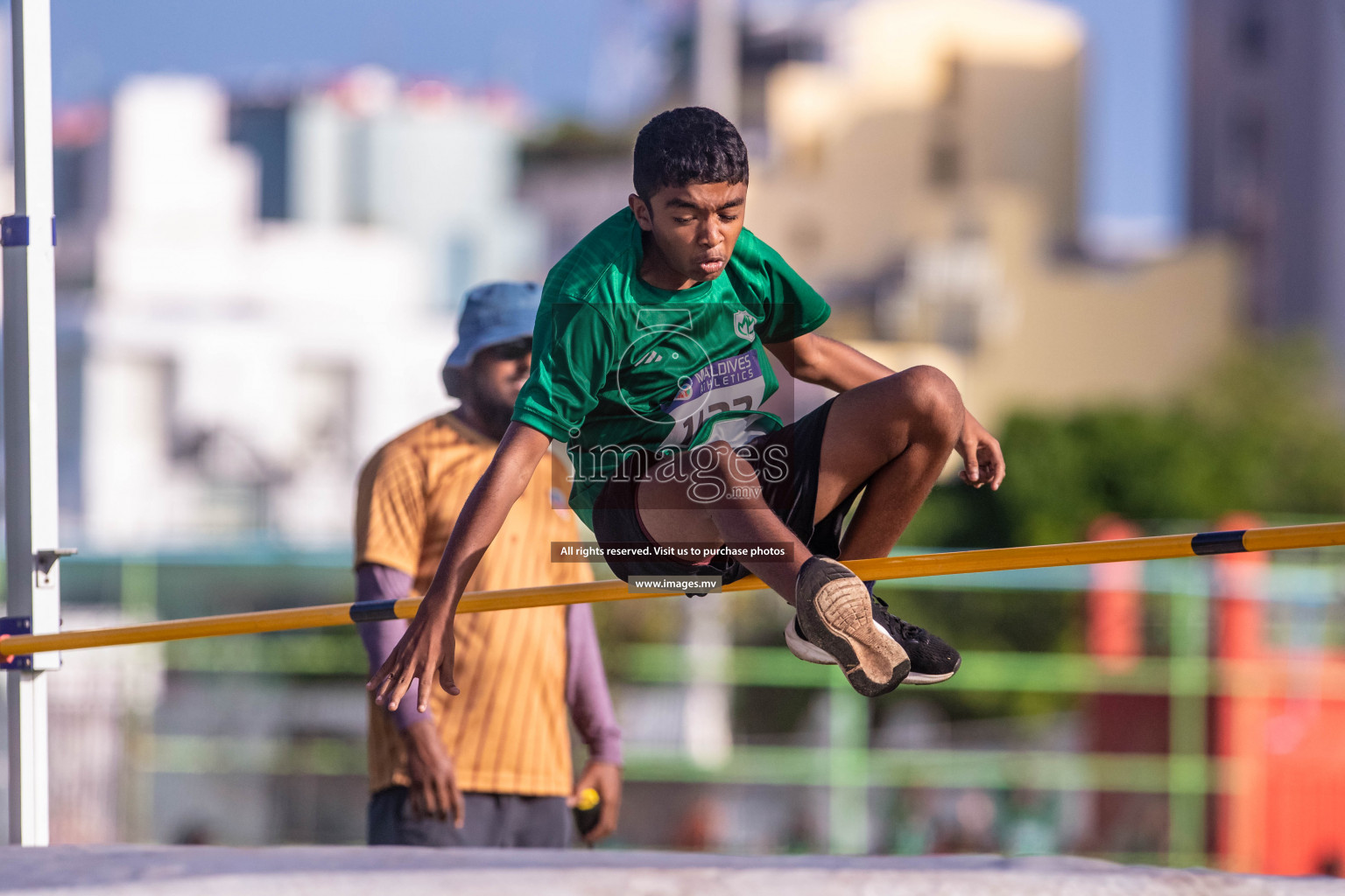 Day 2 of Inter-School Athletics Championship held in Male', Maldives on 24th May 2022. Photos by: Nausham Waheed / images.mv