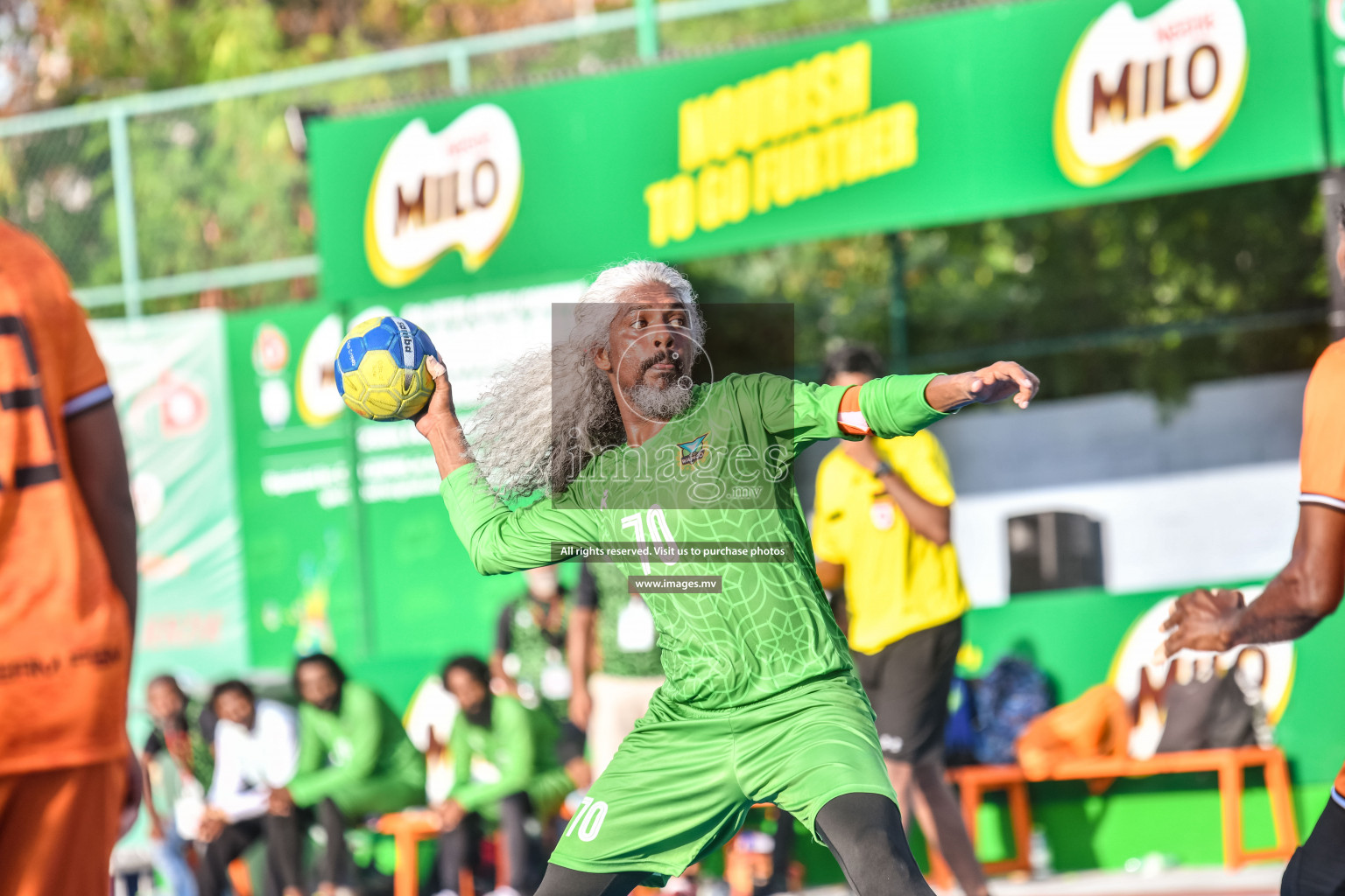 Day 6 of Milo 6th Inter Office Handball Tournament 2022 - Photos by Nausham Waheed