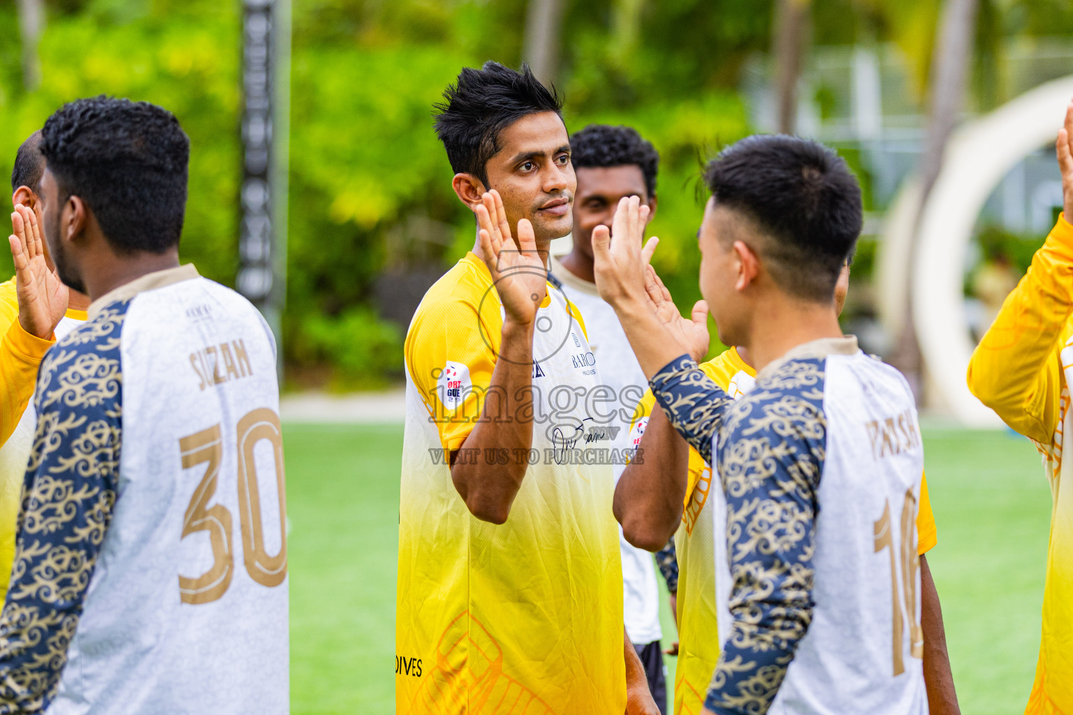 COCO Bodu Hithi vs Baros in Resort League 2025 (North Male Zone) day 9 was held on Thursday, 11th September 2025 in One And Only Reethi Rah Maldives Resort, Photos: Areef Adam / images.mv