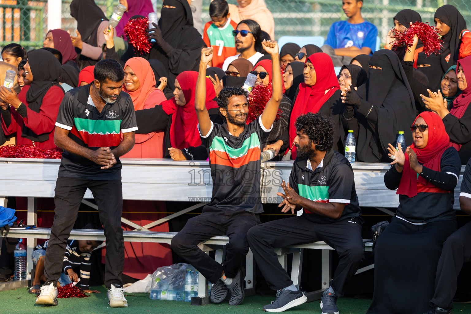 Day 10 of Interschool Volleyball Tournament 2024 was held in Ekuveni Volleyball Court at Male', Maldives on Sunday, 1st December 2024.
Photos: Ismail Thoriq / images.mv