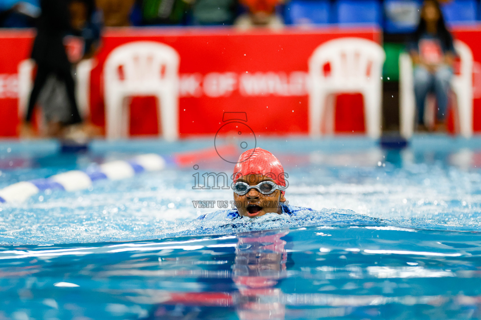 Day 1 of BML 6th National Kids Swimming Kids Festival 2025 held in Hulhumale', Maldives on Monday, 3rd November 2024. Photos: Hassan Simah / images.mv