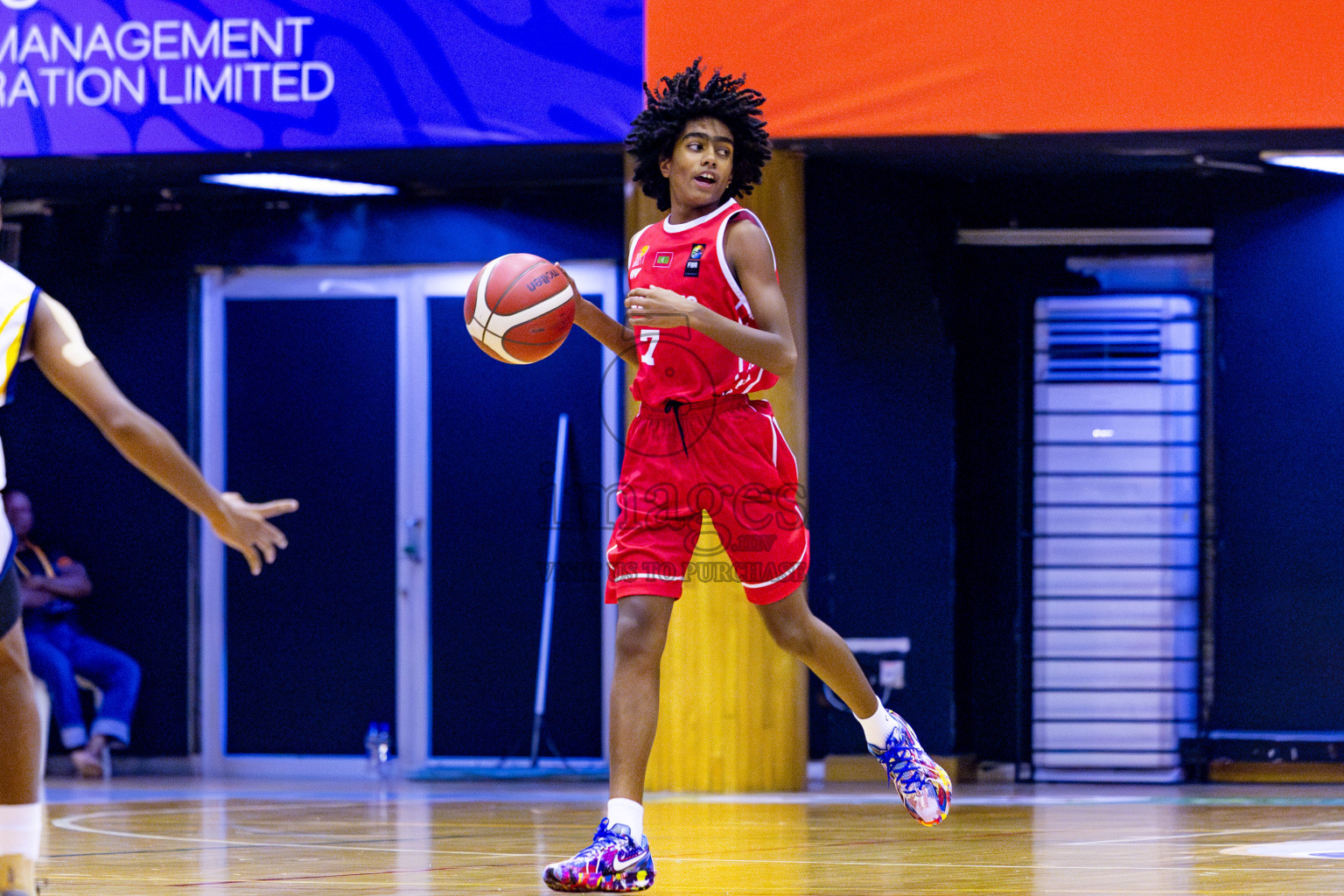 Maldives vs SriLanka in Day 1 of Under 16 Asian Cup SABA Qualifiers 2025 was held in Social Center, Male', Maldives on 12th June 2025. Photos: Nausham Waheed / images.mv