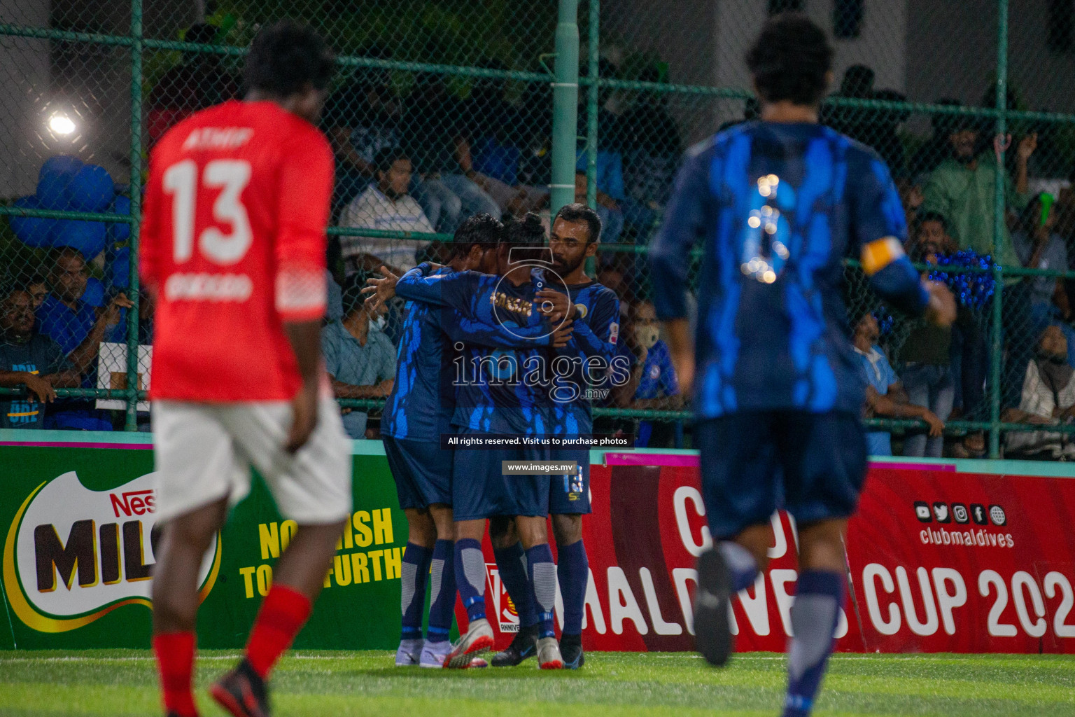 Club Maldives 2021 Round of 16 (Day 2) held at Hulhumale;, on 9th December 2021 Photos: Ismail Thoriq / images.mv