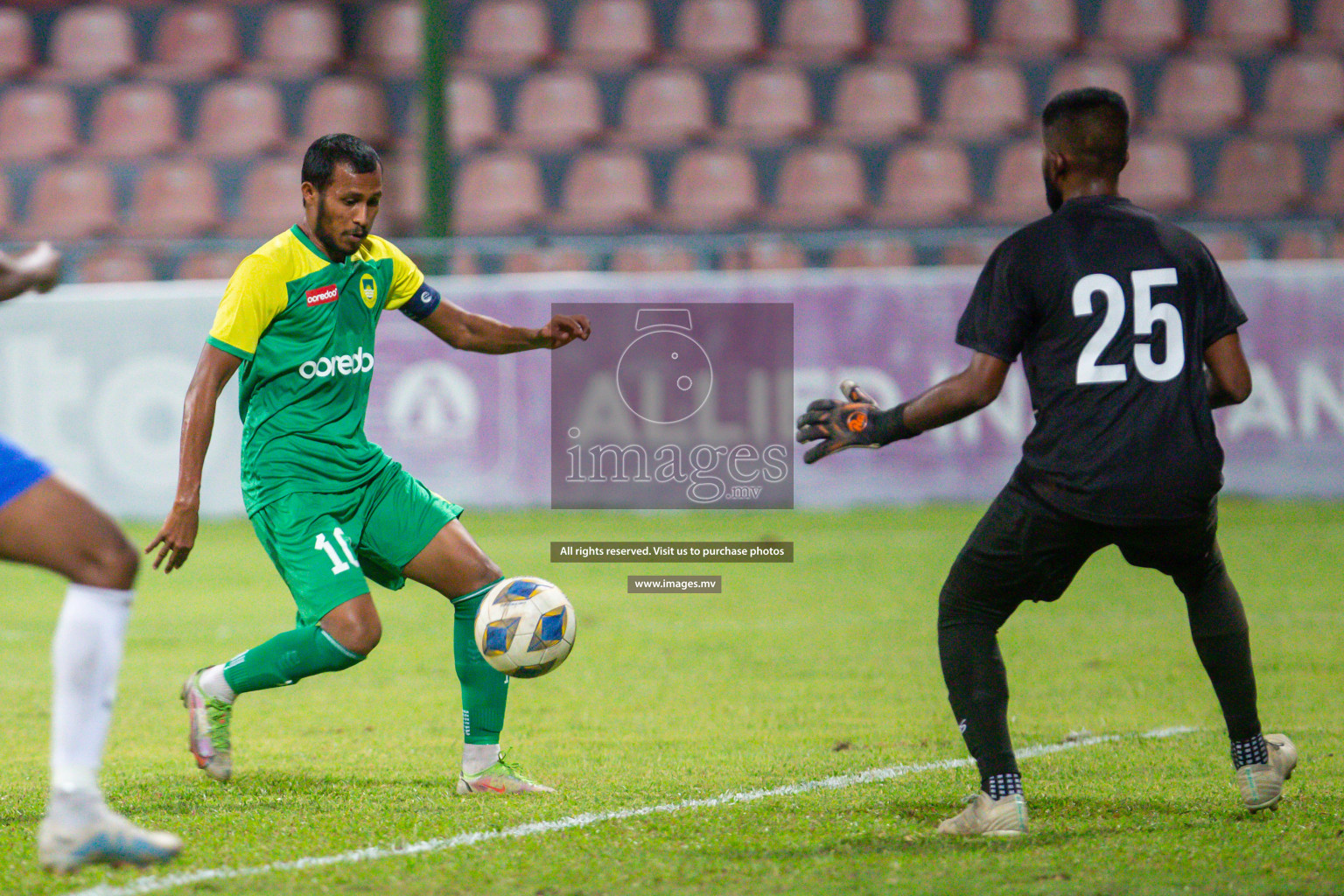 President's Cup 2023 Semi Final - Maziya Sports & Recreation vs Super United Sports, held in National Football Stadium, Male', Maldives  Photos: Mohamed Mahfooz Moosa/ Images.mv