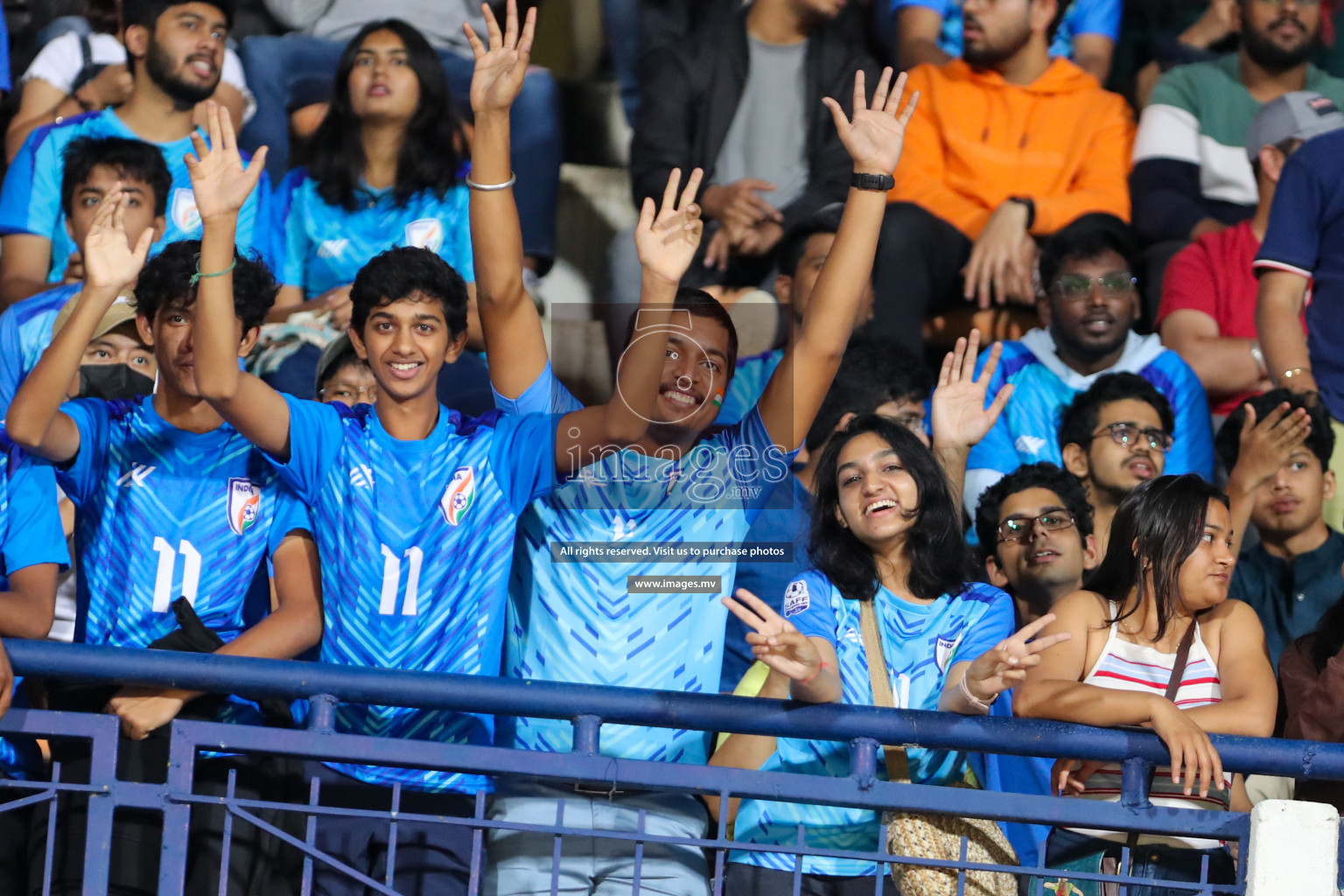 Kuwait vs India in the Final of SAFF Championship 2023 held in Sree Kanteerava Stadium, Bengaluru, India, on Tuesday, 4th July 2023. Photos: Nausham Waheed, Hassan Simah / images.mv