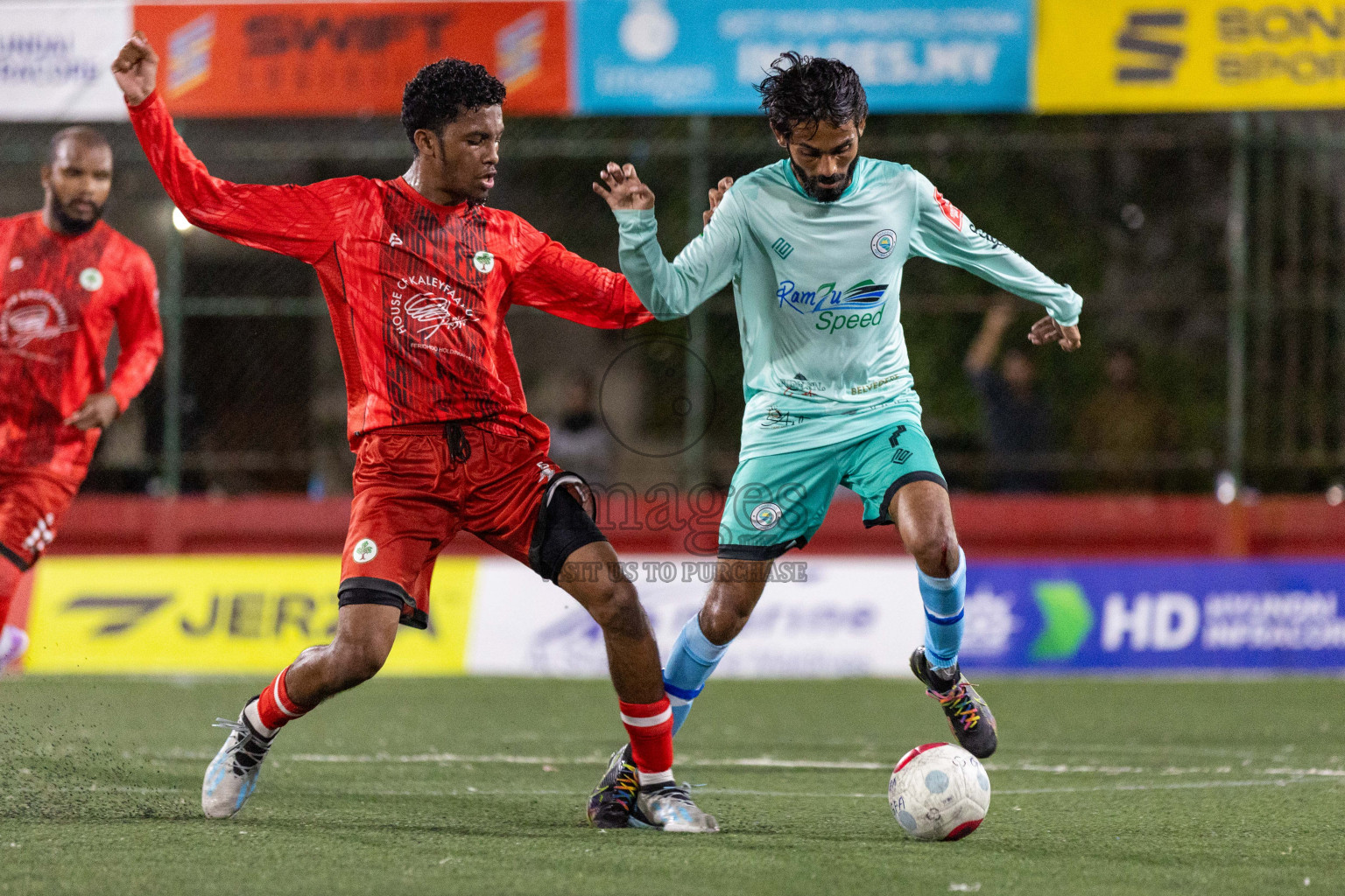 AA Thoddoo vs AA Feridhoo in Day 6 of Golden Futsal Challenge 2024 was held on Saturday, 20th January 2024, in Hulhumale', Maldives Photos: Nausham Waheed / images.mv