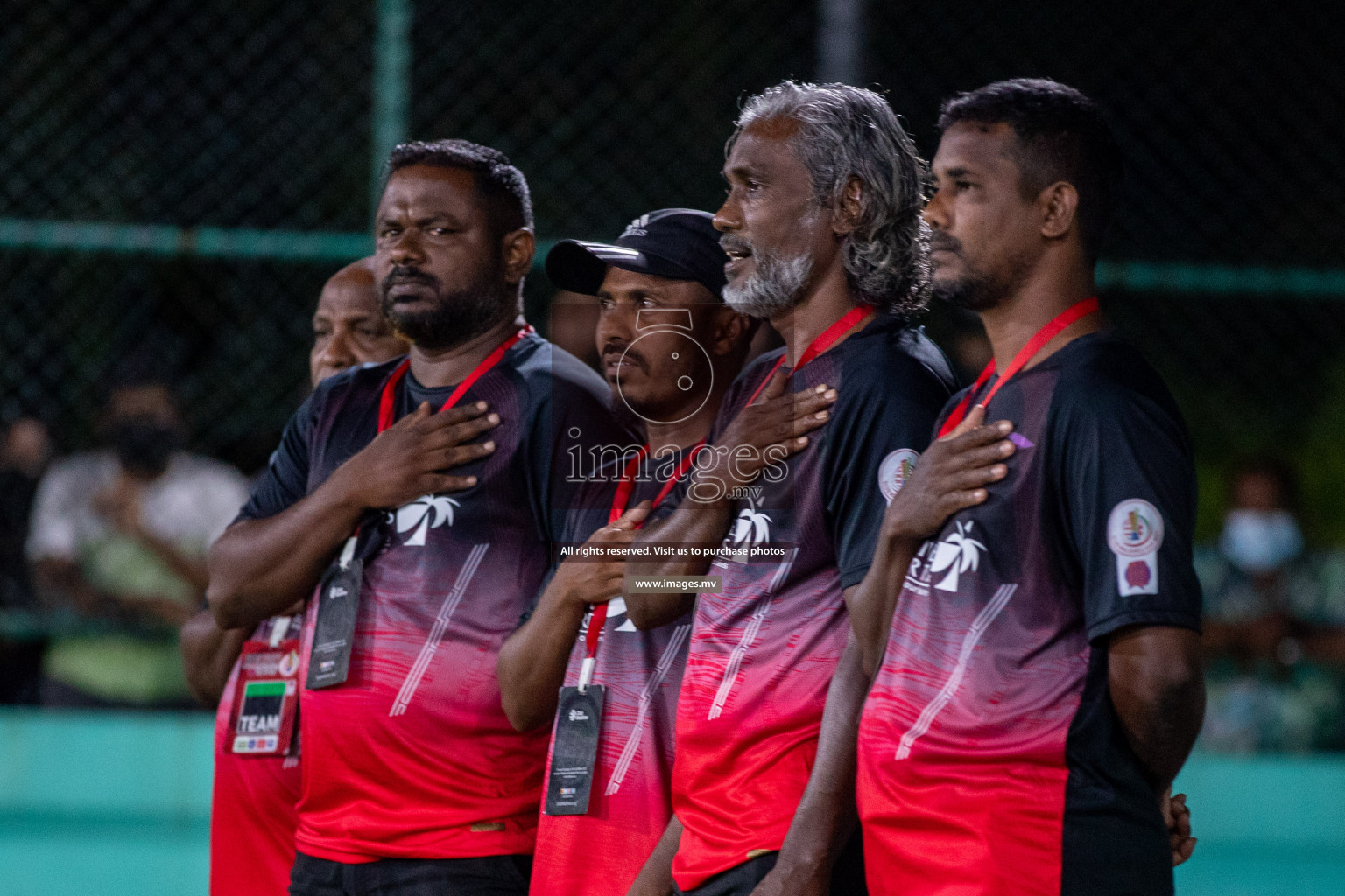 Prison Club vs MACL in the Quarter Finals of Club Maldives 2021 held at Hulhumale;, on 12th December 2021 Photos: Ismail Thoriq / images.mv