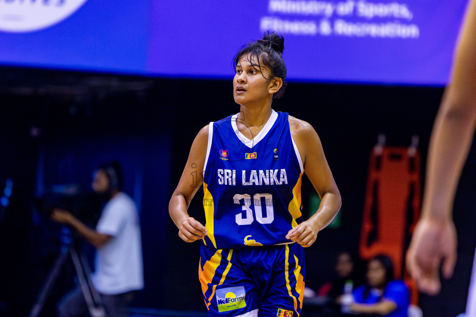 India vs SriLanka in Day 1 of Under 16 Woman's Asian Cup SABA Qualifiers 2025 was held in Social Center, Male', Maldives on 12th June 2025. Photos: Nausham Waheed / images.mv