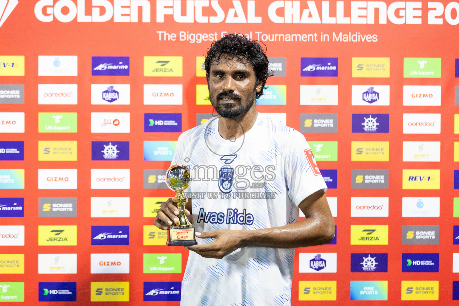 F Magoodhoo vs F Nilandhoo in Day 4 of Golden Futsal Challenge 2024 was held on Thursday, 18th January 2024, in Hulhumale', Maldives Photos: Nausham Waheed / images.mv