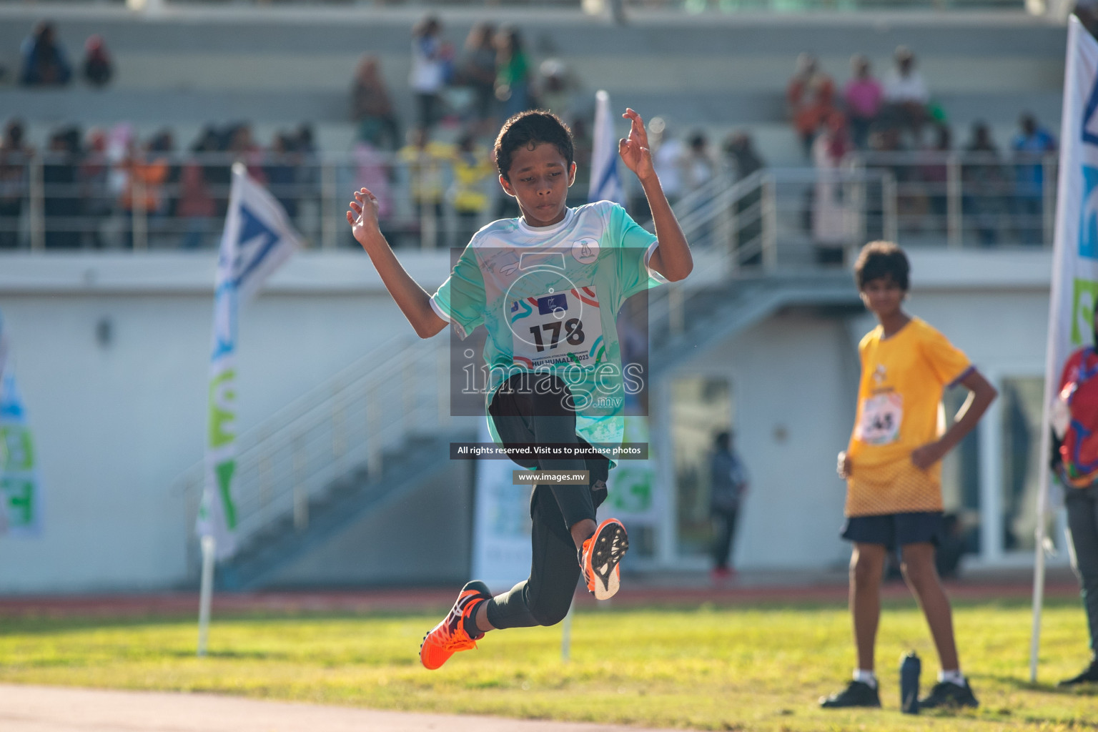 Day two of Inter School Athletics Championship 2023 was held at Hulhumale' Running Track at Hulhumale', Maldives on Sunday, 15th May 2023. Photos: Nausham Waheed / images.mv