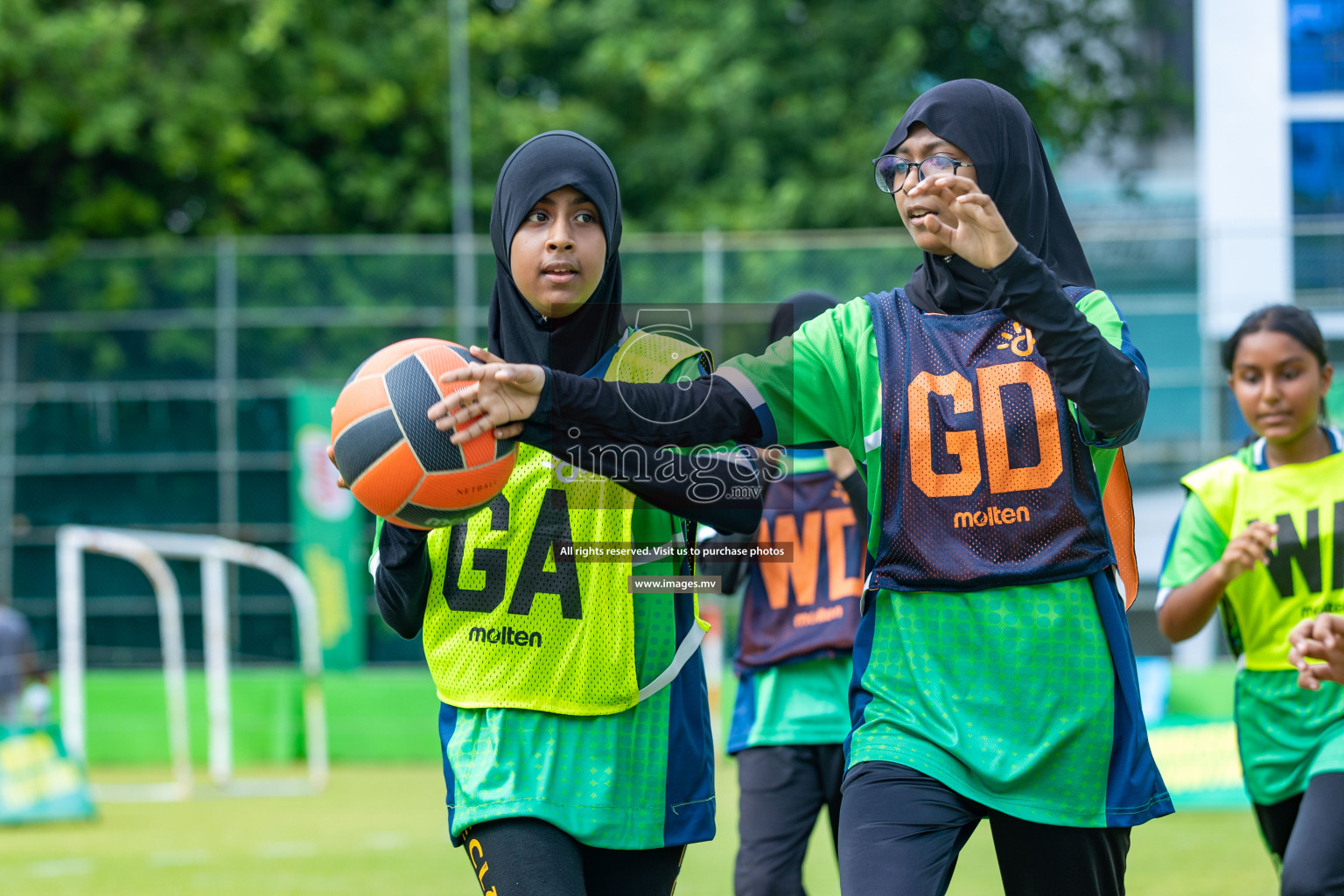 Day1 of Milo Fiontti Festival Netball 2023 was held in Male', Maldives on 12th May 2023. Photos: Nausham Waheed / images.mv